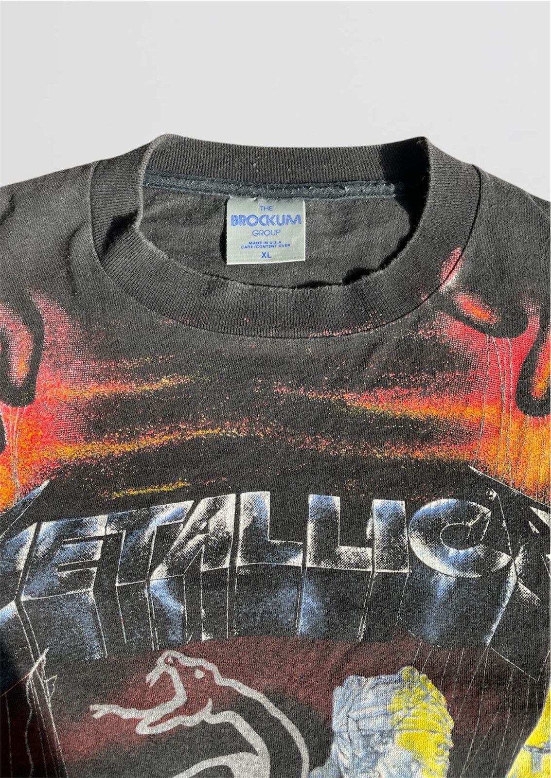Brockum Vintage Metallica “Master of Puppets” T-Shirt, AOP, 1 Size US XL / EU 56 / 4 - 17 Thumbnail