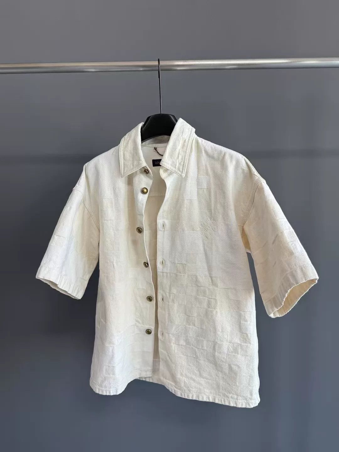 Louis Vuitton Louis Vuitton Denim White Shirt S Men Size US S / EU 44-46 / 1 - 1 Thumbnail