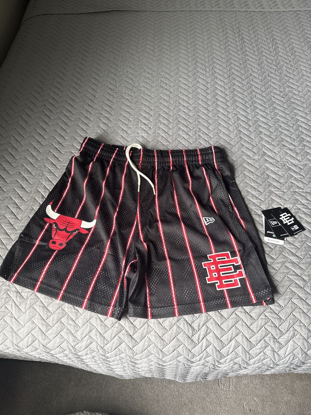 Eric Emanuel Chicago Bulls New Era Shorts XL