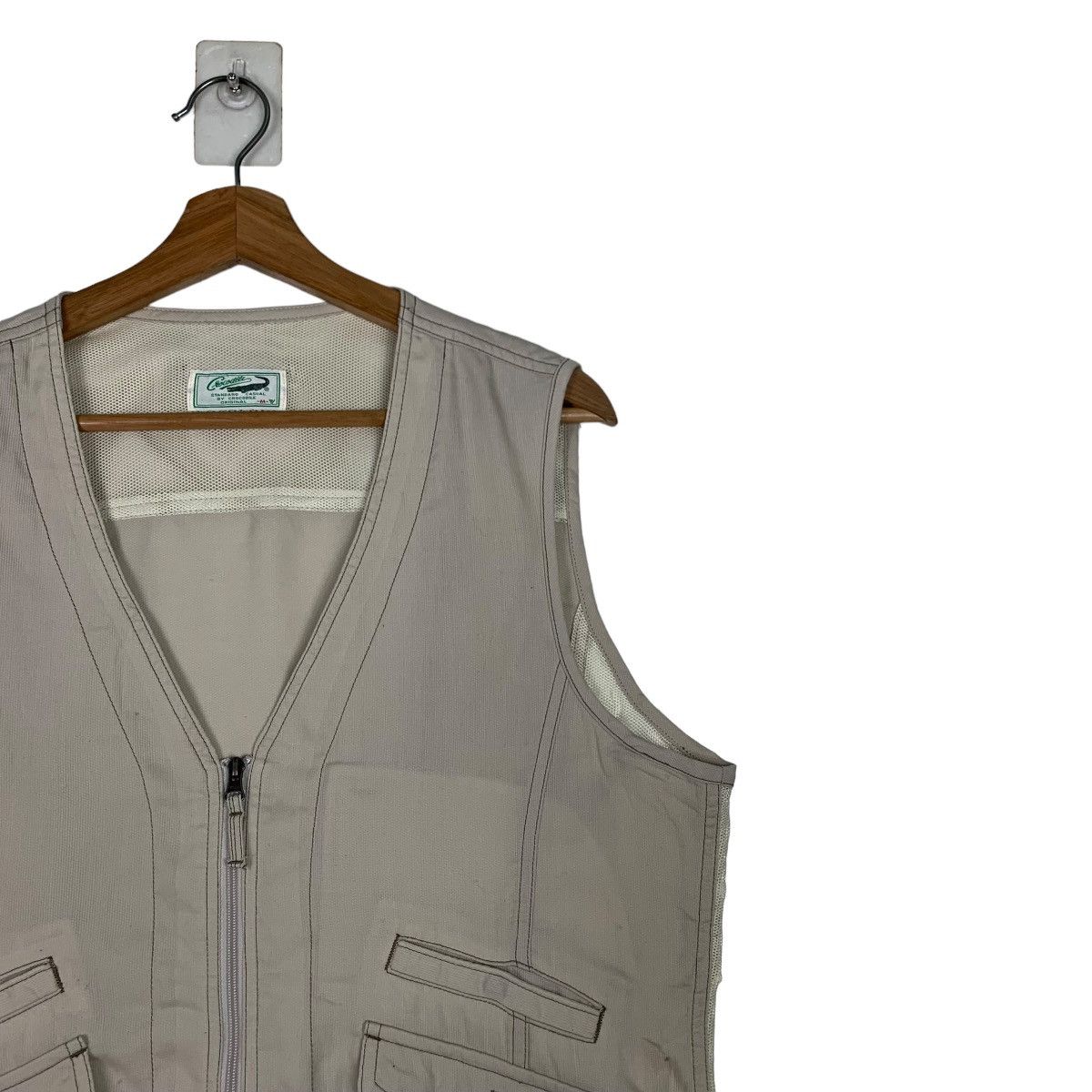 Japanese Brand CROCODILE Casual Vest #0179-C9 Size US M / EU 48-50 / 2 - 6 Thumbnail