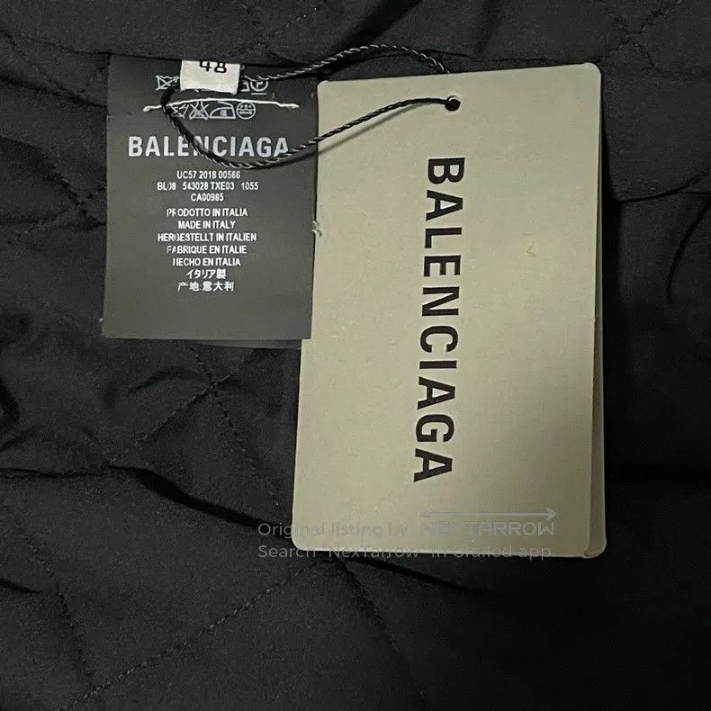 Balenciaga Balenciaga Three-in-one denim cotton jacket Size US M / EU 48-50 / 2 - 5 Thumbnail