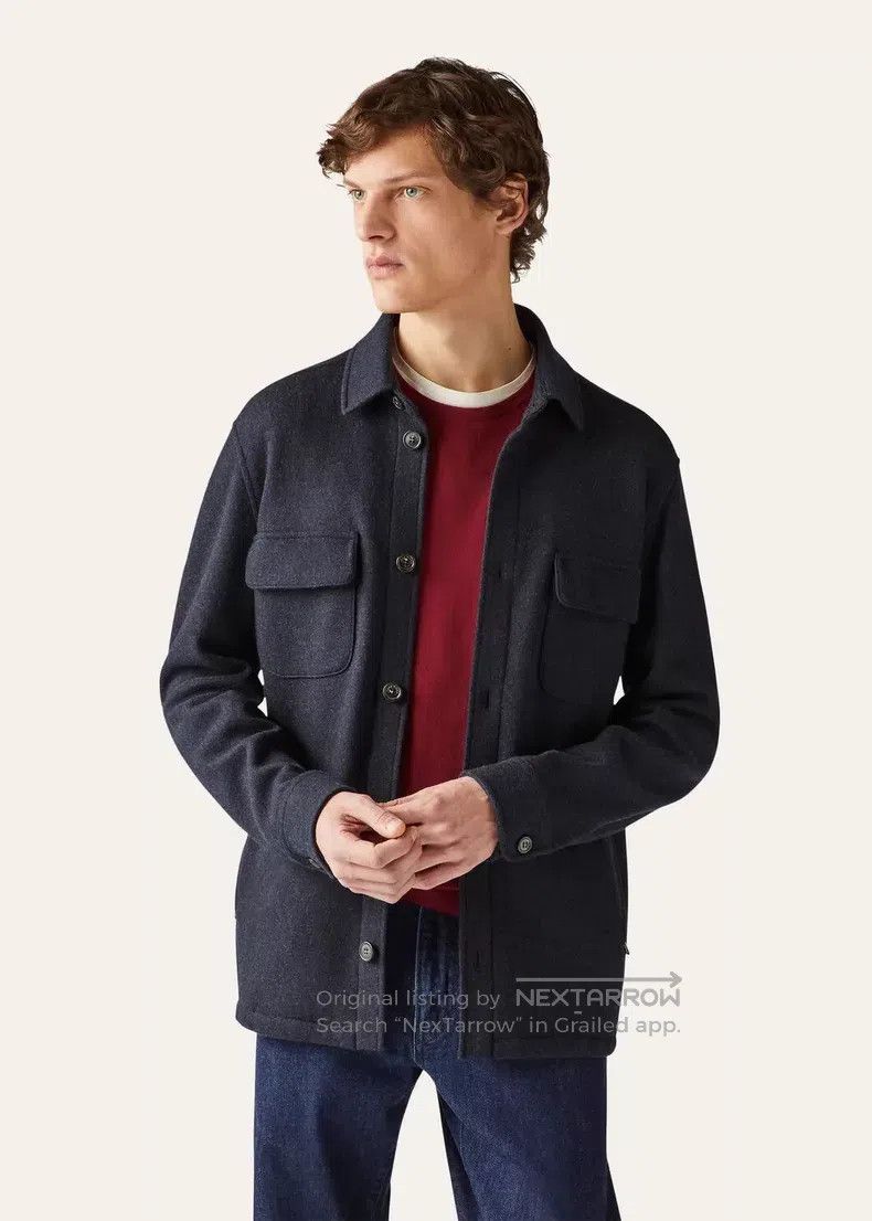 Loro Piana Loro Piana size 3XL Cashmere Shirt Jacket Size US XS / EU 42 / 0 - 8 Thumbnail