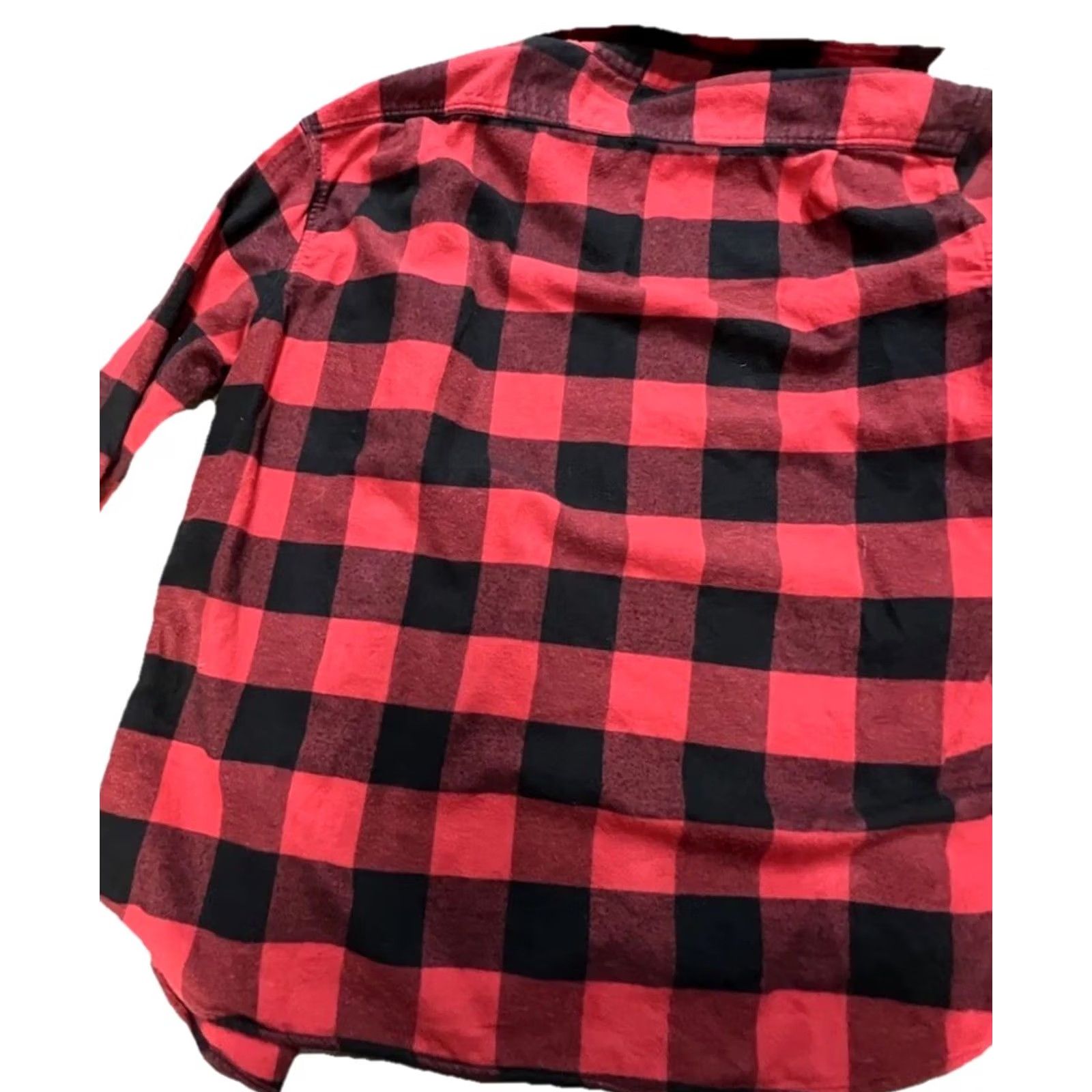 J.Crew J.CREW FLANNEL SHIRT Men XL Red Buffalo Plaid Button-Up Pockets Cotton Long Sleeve Size US XL / EU 56 / 4 - 7 Thumbnail