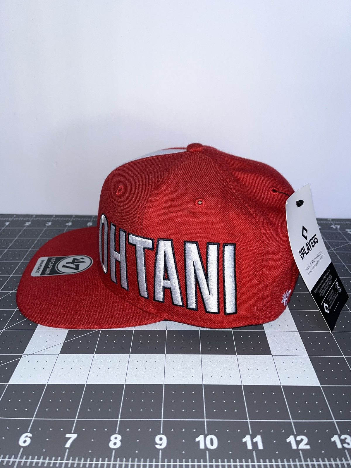 47 Brand Shohei Ohtani Anaheim Angels MLB Players Snapback OSFA Hat Size ONE SIZE - 4 Thumbnail