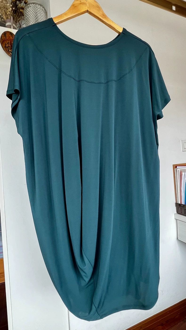 Issey Miyake Issey Miyake size:2 Dark green triacetic acid one-piece dr Size M / US 6-8 / IT 42-44 - 2 Thumbnail