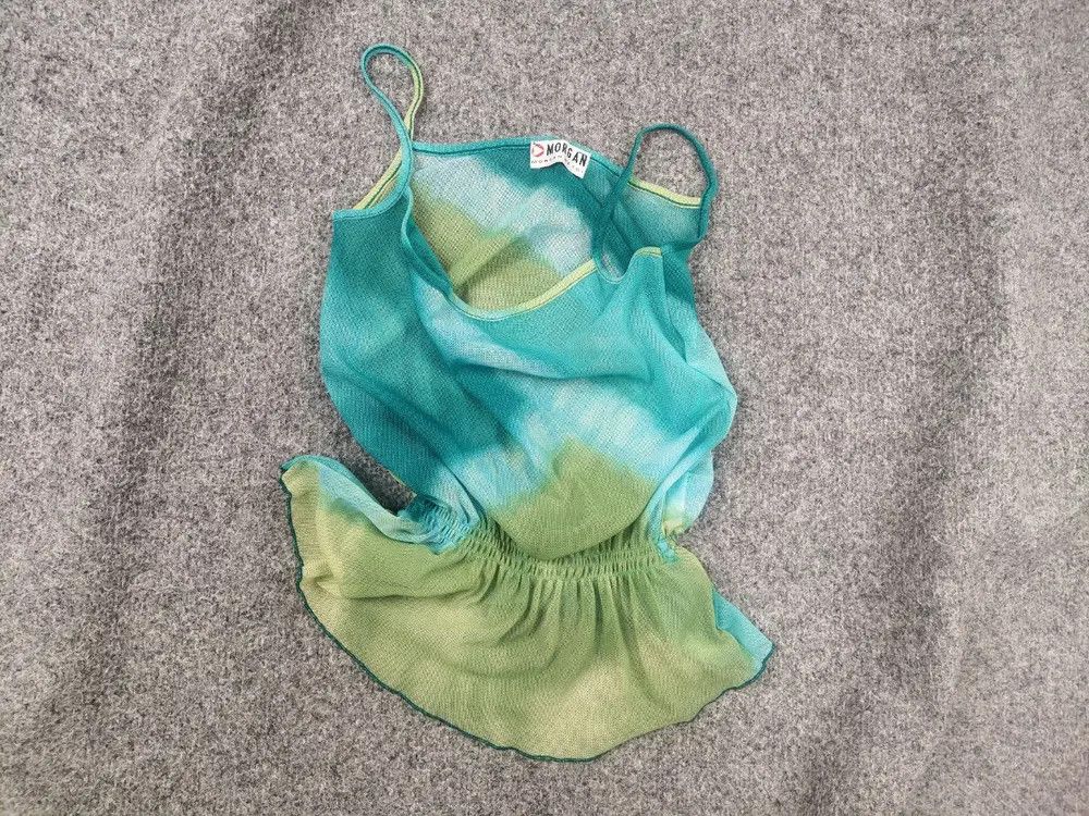 Morgan De Toi Vintage Morgan de toi Y2K Semi-sheer mesh strappy top Size S / US 4 / IT 40 - 1 Thumbnail