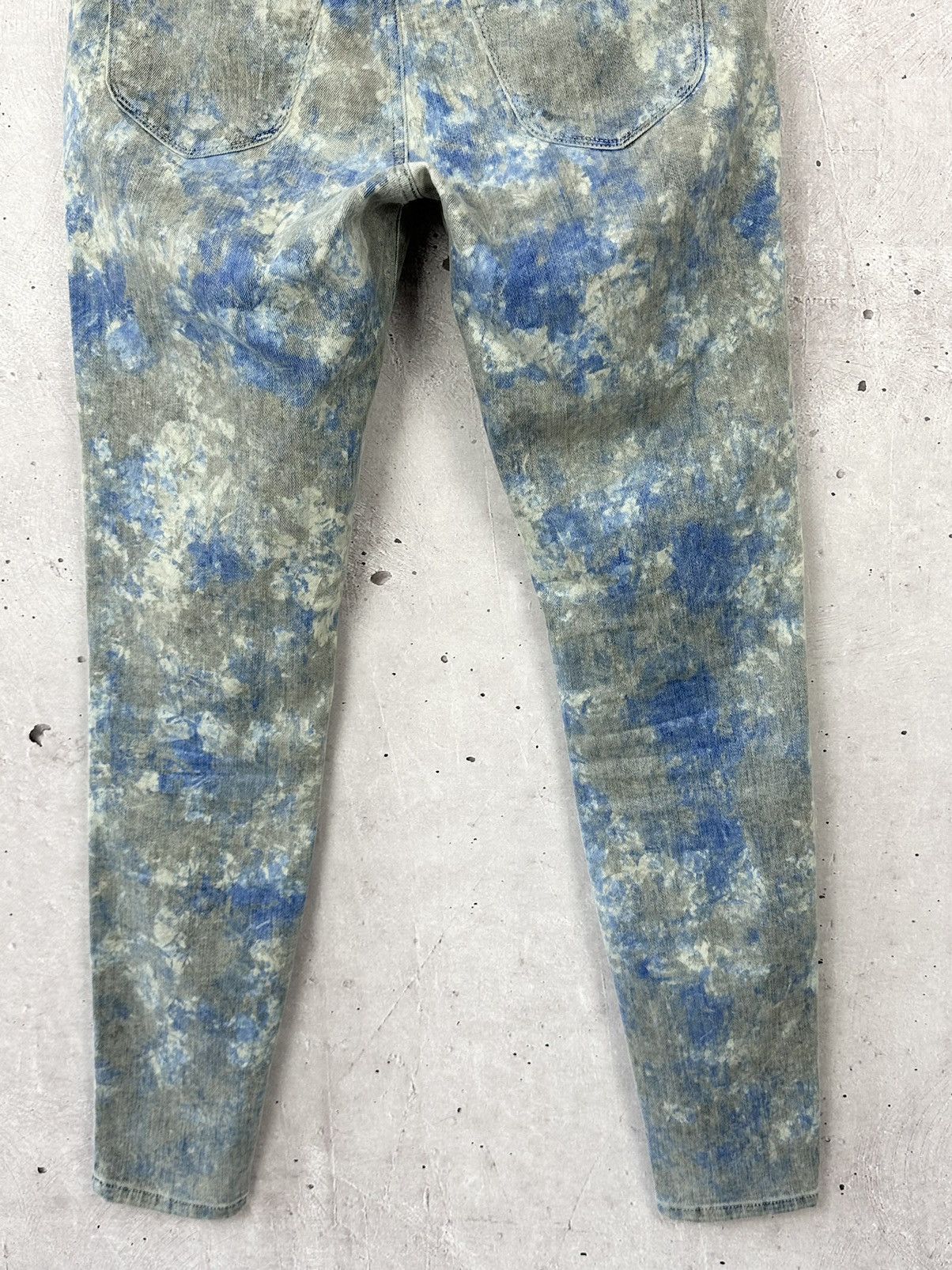 Diesel × Vintage Diesel Vintage Sample Washed Skinny Women’s Cotton Pants Size 28" / US 6 / IT 42 - 7 Thumbnail