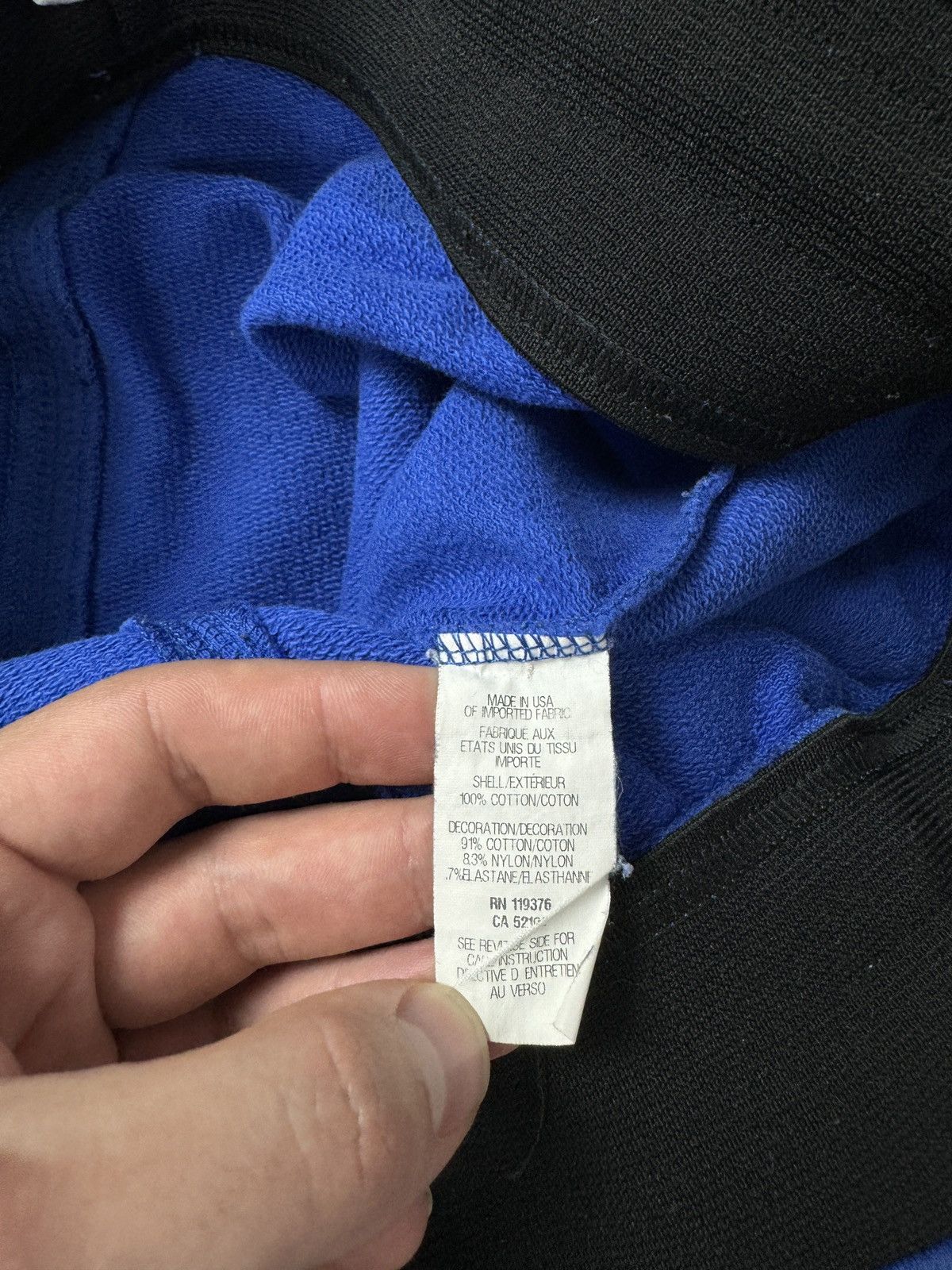 Helmut Lang HELMUT LANG Cargo Sweat Shorts Mens Size M Blue Drawstrings Size US 32 / EU 48 - 8 Thumbnail