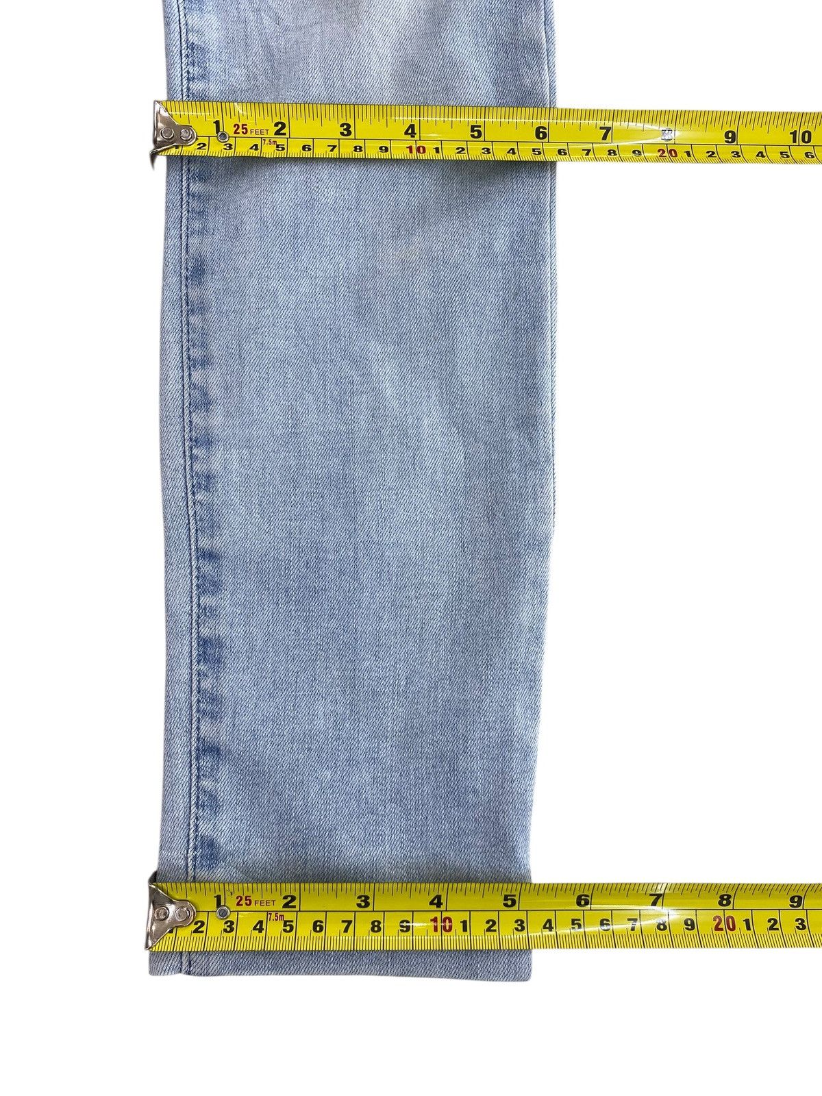 Tornado Mart Tornado Mart Faded Wash Style Straight Leg Jeans Size US 29 - 7 Thumbnail
