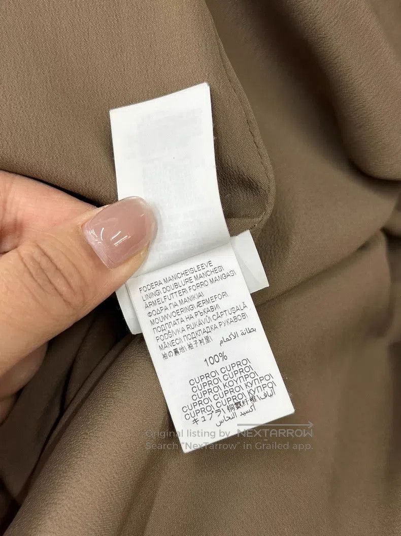 Brunello Cucinelli Brunello Cucinelli Brown Alpaca Tweed Coat Jacket Size XS / US 0-2 / IT 36-38 - 8 Thumbnail