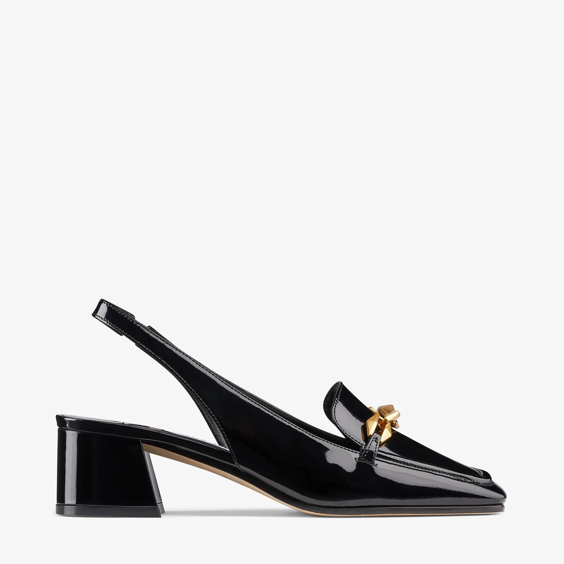 Jimmy Choo o1s22i1n1024 Tilda 45 Slingback Pumps in Black Size US 9 / IT 39 - 1 Thumbnail