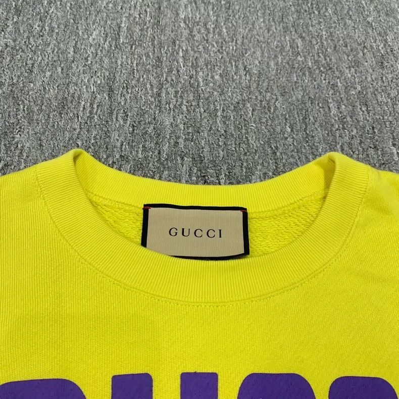 Gucci Gucci Yellow lemon print long-sleeved sweatshirt 2505-Nexta Size US XS / EU 42 / 0 - 4 Thumbnail