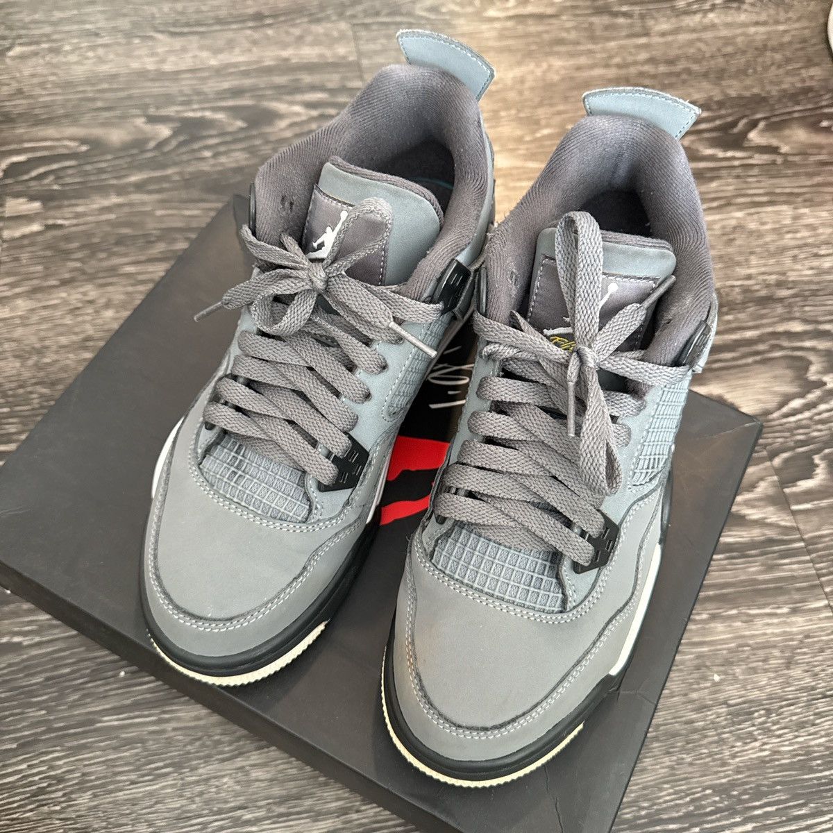 Jordan Brand × Nike JORDAN 4 COOL GREY Size US 8 / IT 38 - 5 Thumbnail