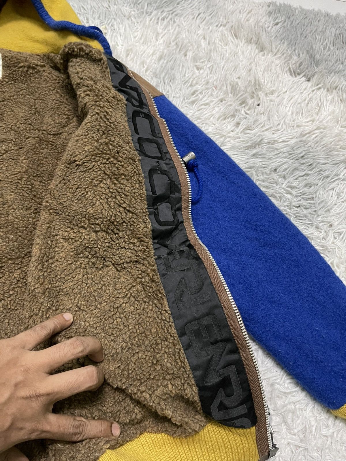 Enrico Coveri × Japanese Brand 90s ENRICO COVERI WOOL ZIPPER HOOD JACKET RARE Size US S / EU 44-46 / 1 - 11 Thumbnail
