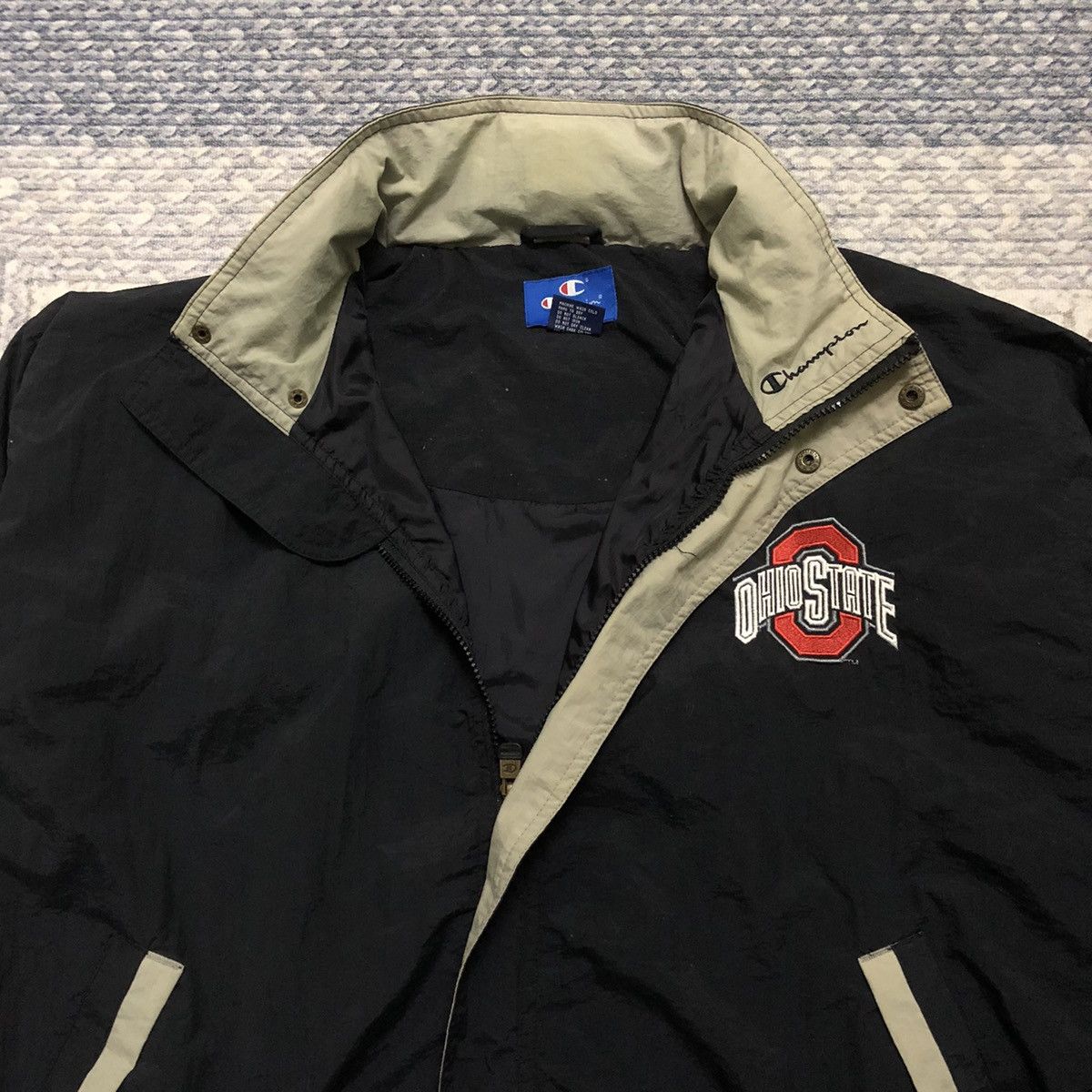 Champion × Vintage Rare Vintage Champion X Ohio State Buckeyes Football Jacket Size US XXL / EU 58 / 5 - 8 Thumbnail