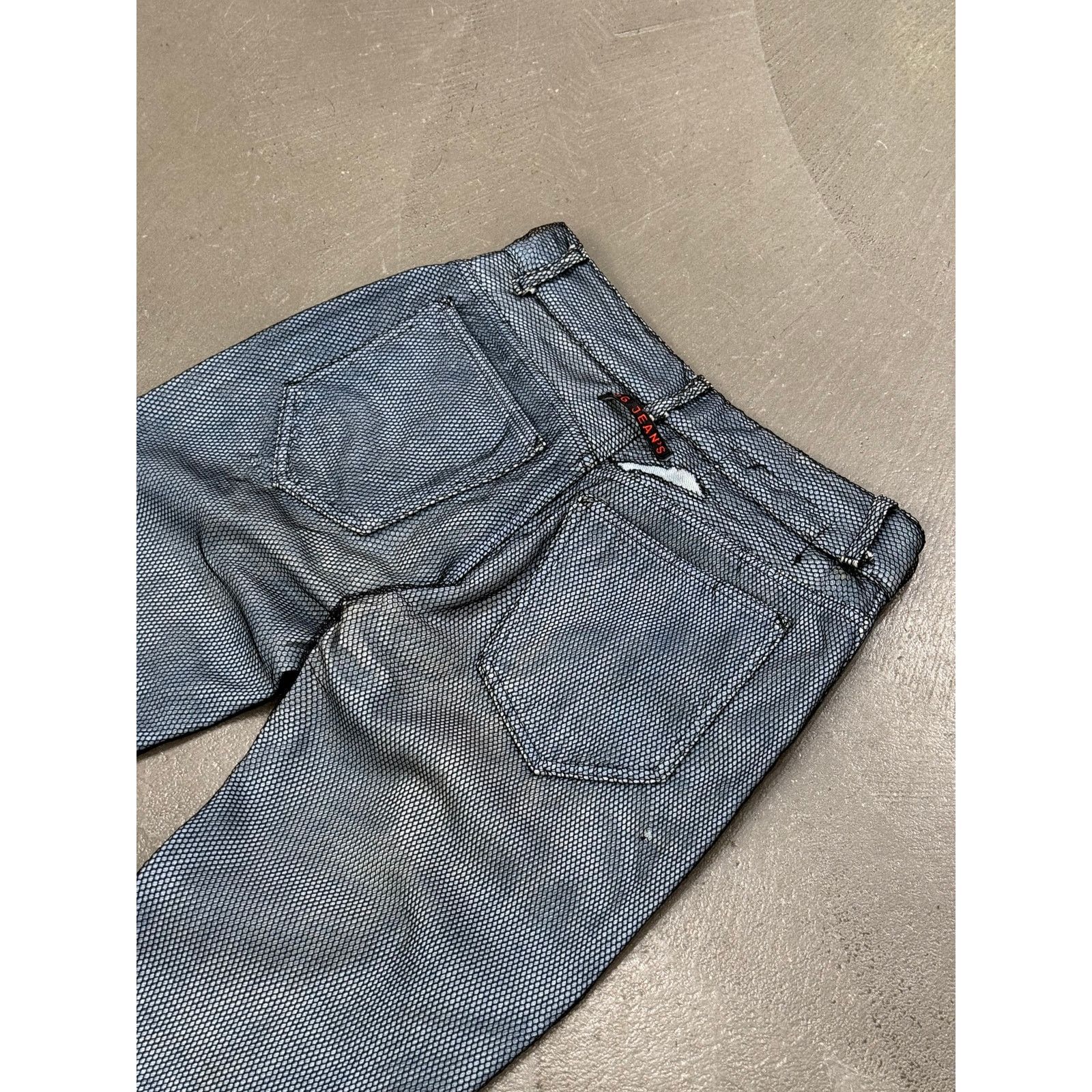 Jean Paul Gaultier 2000s Jean Paul Gaultier mesh double layer pants Size US 26 / EU 42 - 5 Thumbnail