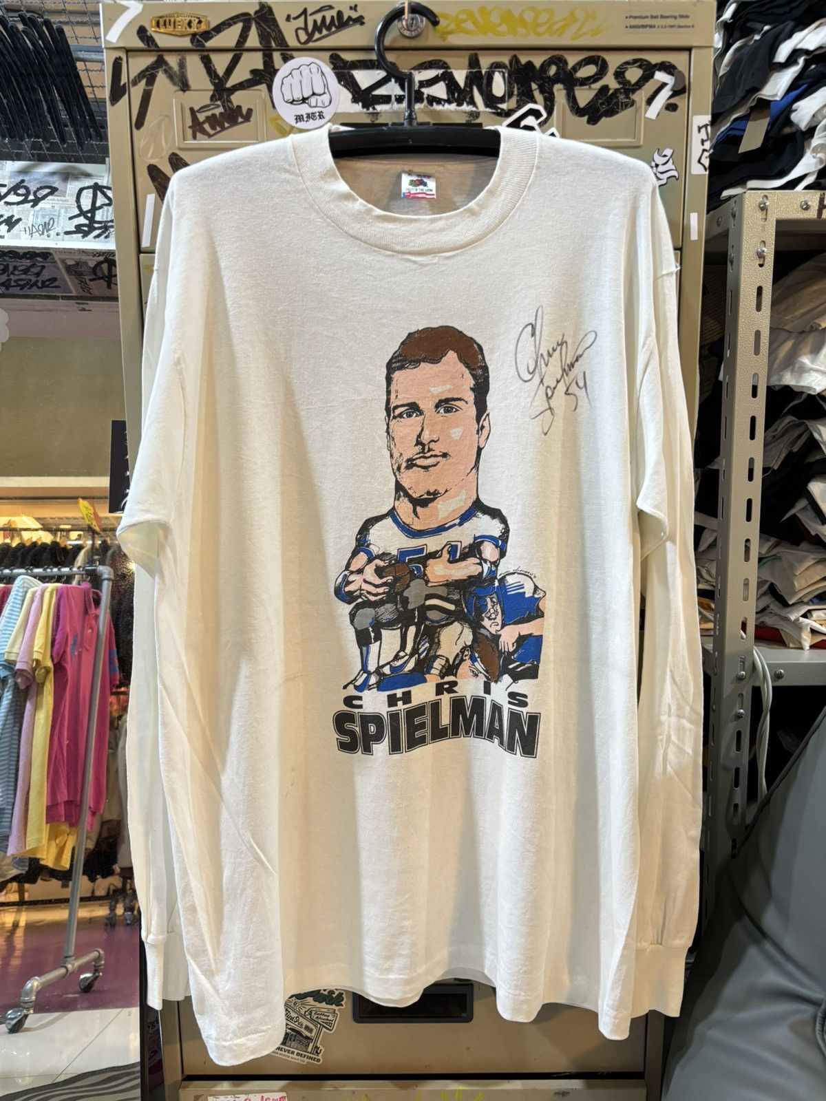 Vintage Vintage Chris Spielman 90’s Size US XL / EU 56 / 4 - 1 Thumbnail