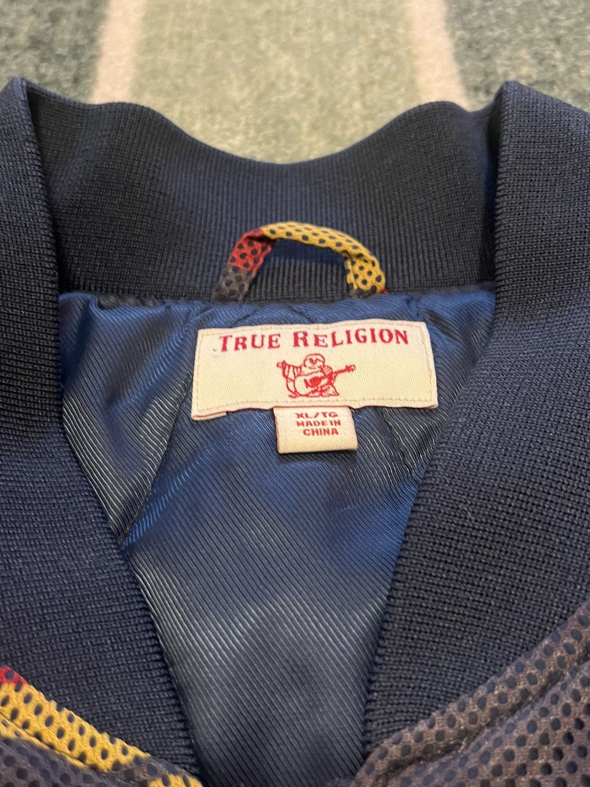 True Religion × Vintage Y2K True Religion Camo Quilted Bomber Jacket Size US XL / EU 56 / 4 - 5 Thumbnail