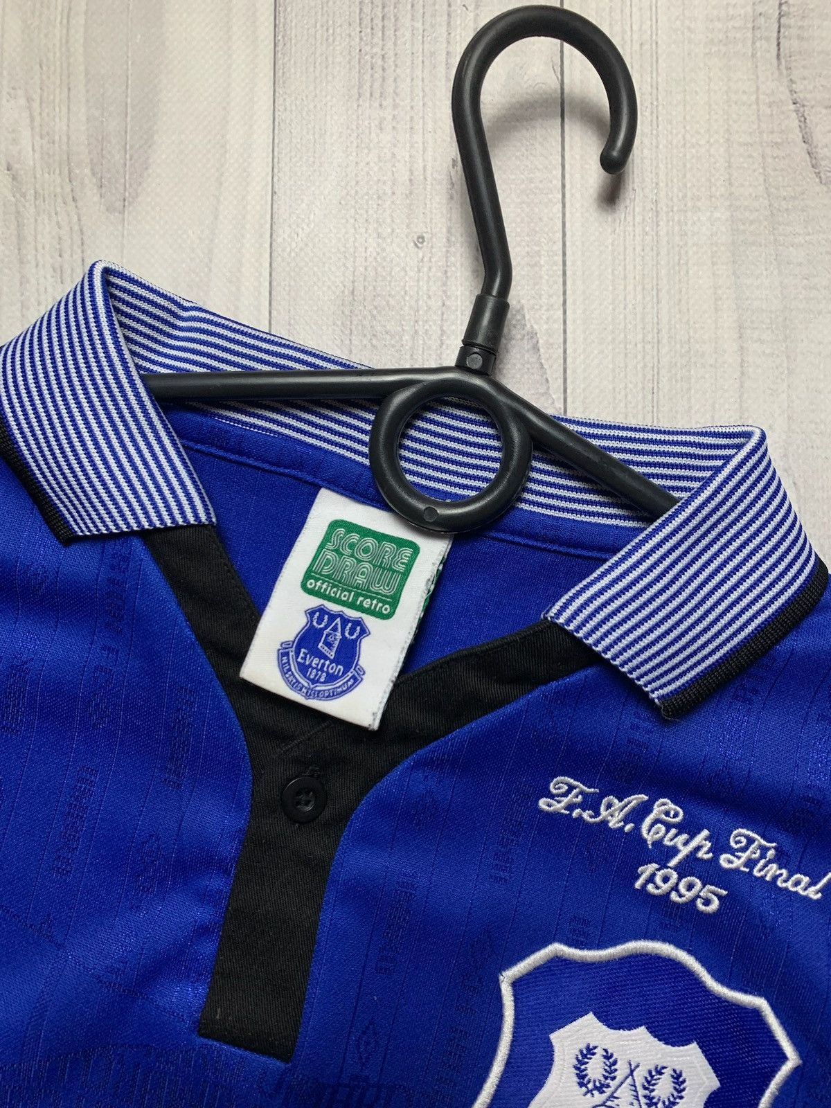 Vintage Vintage Everton retro soccer jersey size L logo rare Size US L / EU 52-54 / 3 - 3 Thumbnail