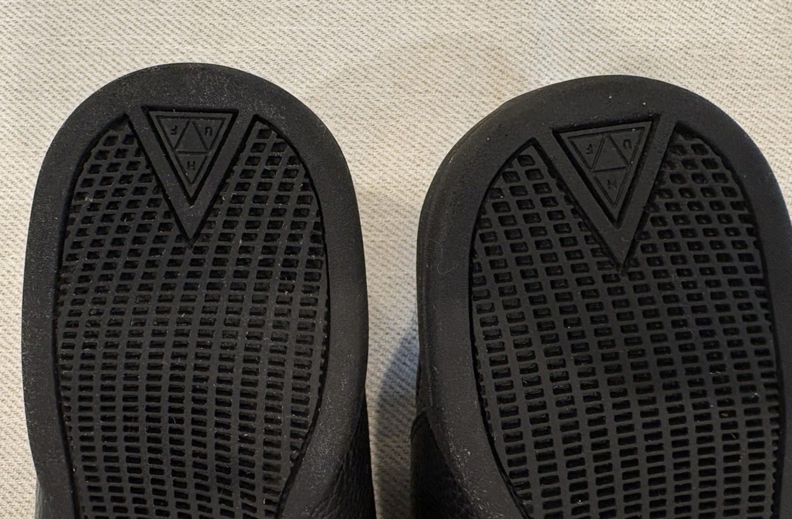 Huf HUF Dylan Rieder Black Pebbled Leather Skate Shoes 11.5 Size US 11.5 / EU 44-45 - 9 Thumbnail