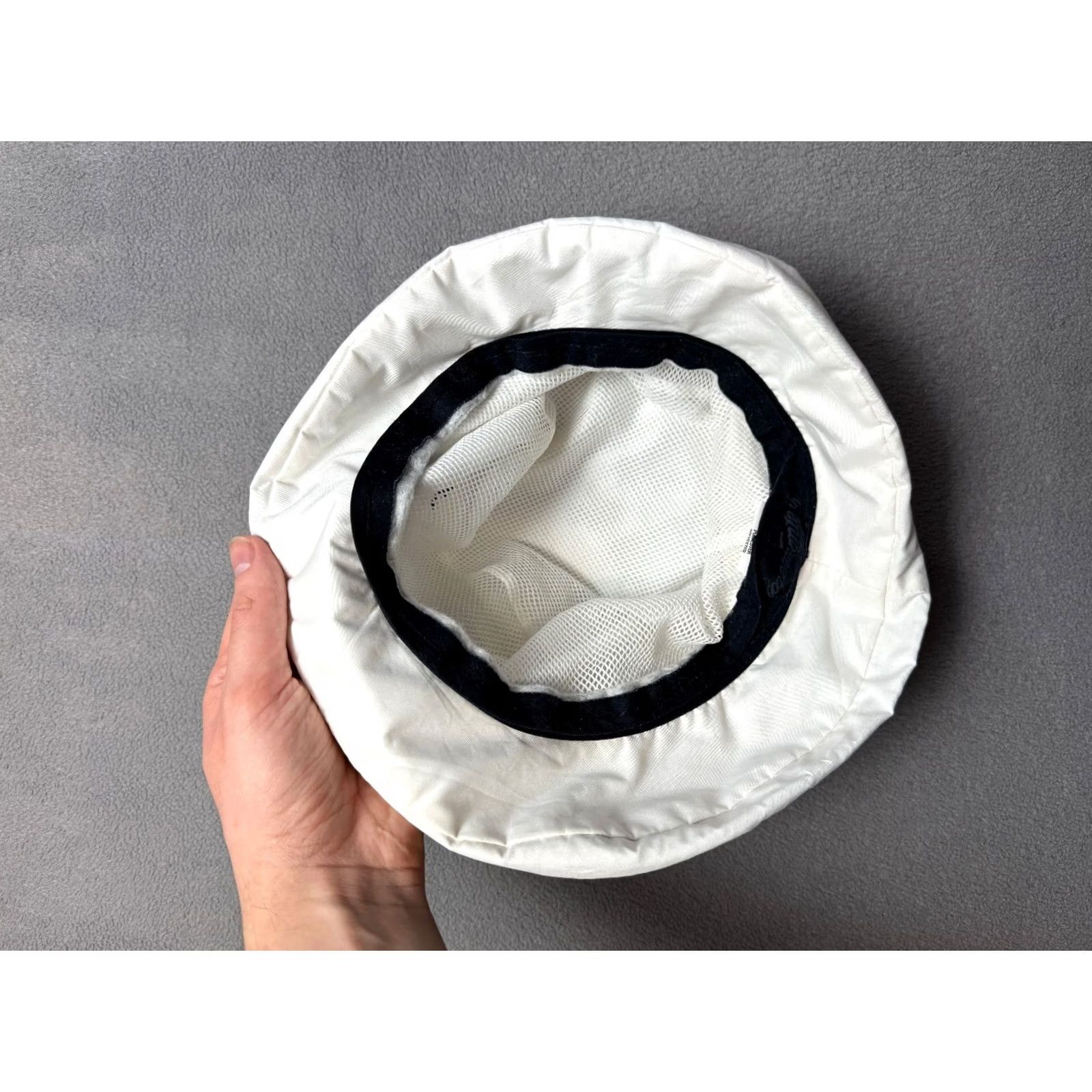 Conte of Florence Conte of Florence White Bucket Hat One Size Men XS? Size ONE SIZE - 7 Thumbnail