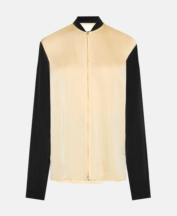 Jil Sander Satin blouse Size XXS / US 00 / IT 34 - 1 Thumbnail