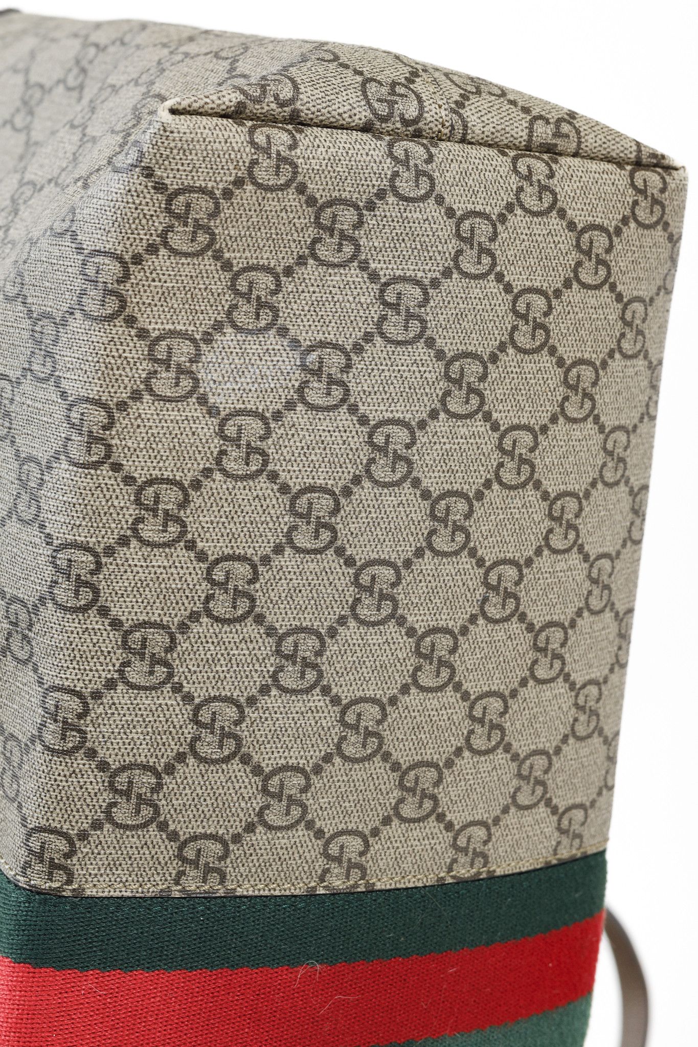 Gucci Gucci Ophidia Medium GG Supreme Canvas Tote Bag Size ONE SIZE - 6 Thumbnail