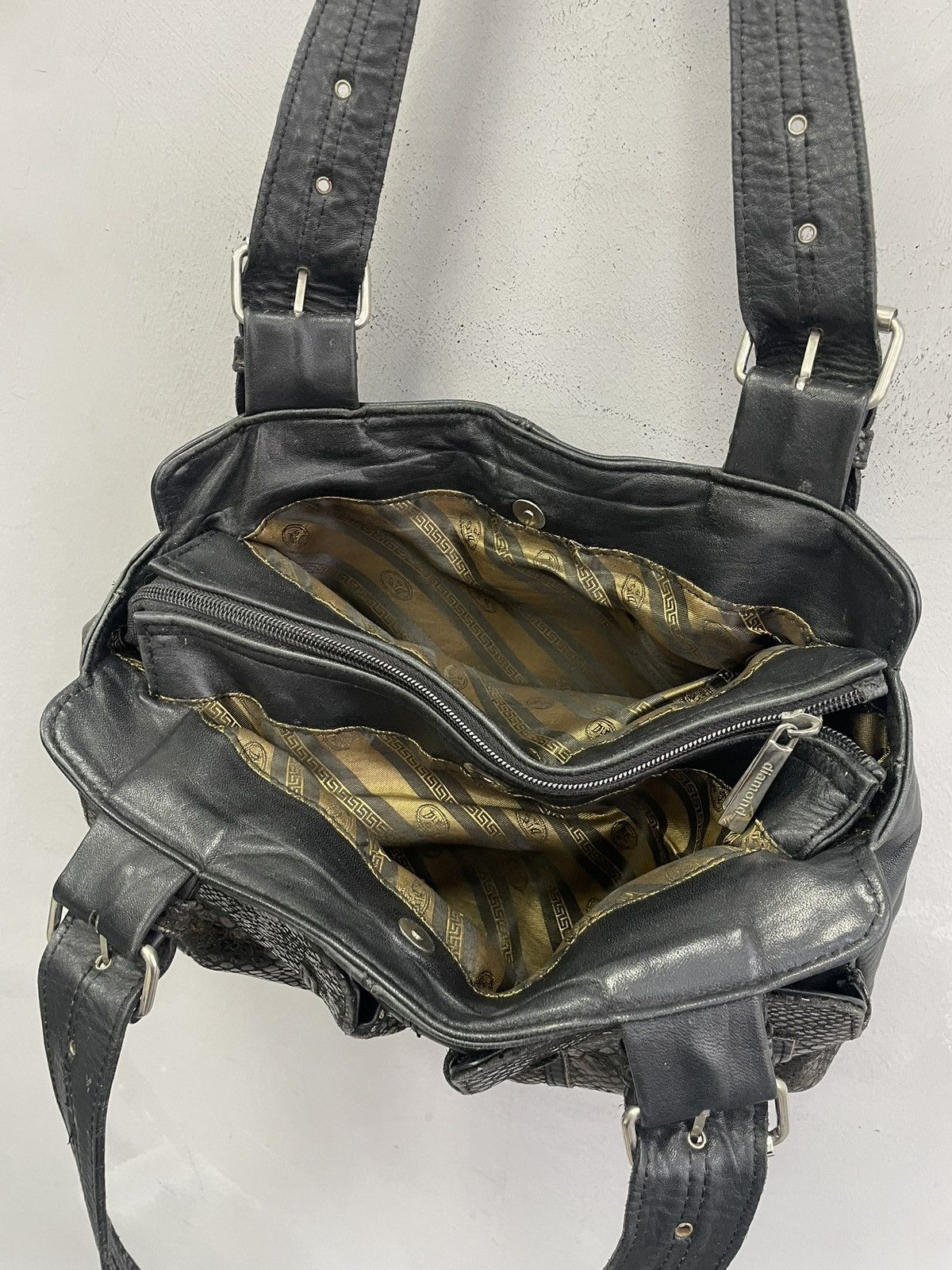 KMRii Kmrii style leather belt gothic classic opium style bag Size ONE SIZE - 12 Thumbnail