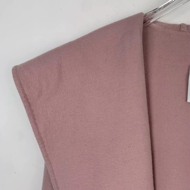 Max Mara Max Mara Pink hooded wool-mixed cashmere coat Size M / US 6-8 / IT 42-44 - 3 Thumbnail