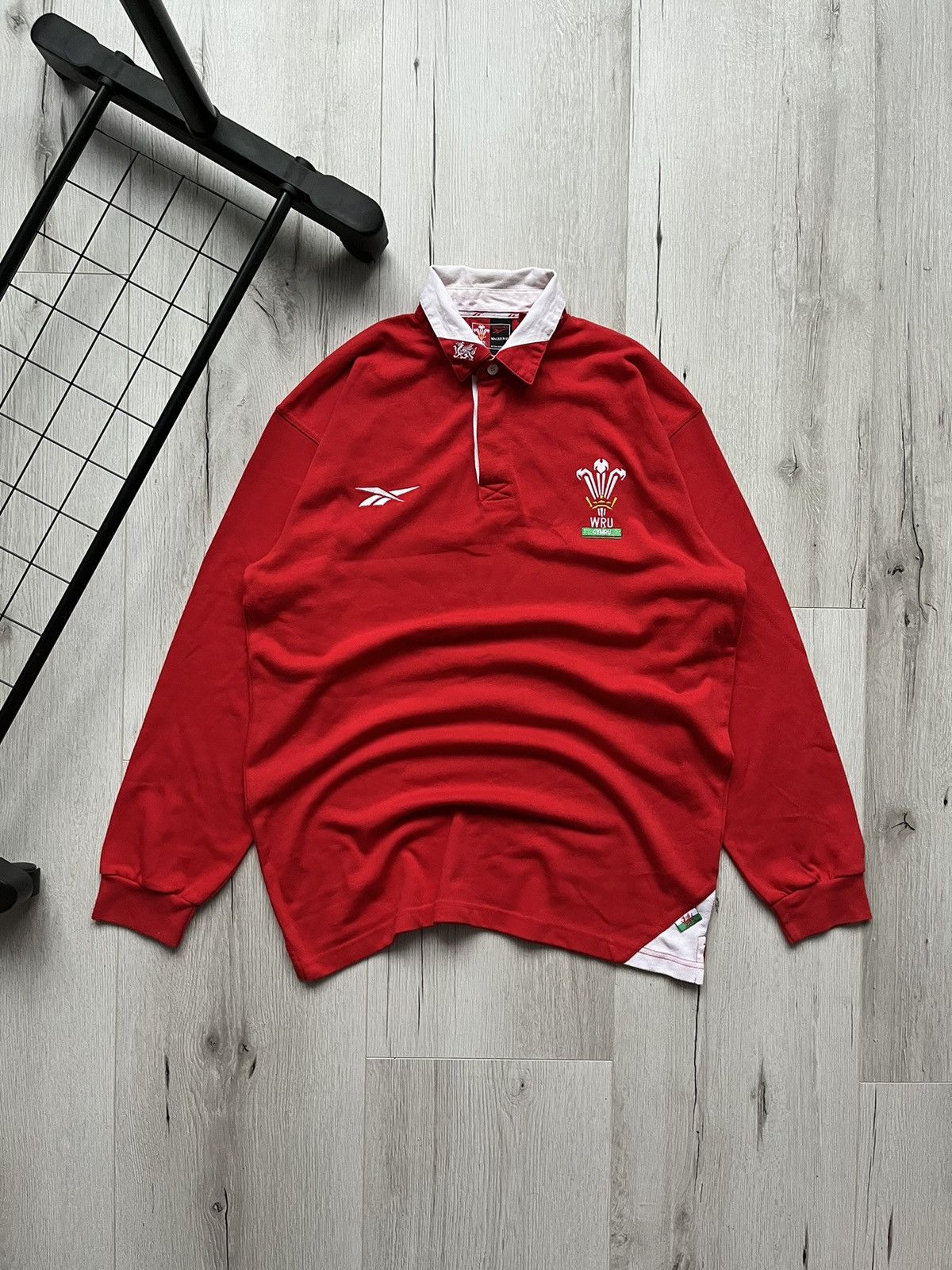 Reebok × Vintage Vintage Reebok Wales WRU Rugby Union 1999 2000 Long Sleeve Size US L / EU 52-54 / 3 - 1 Thumbnail