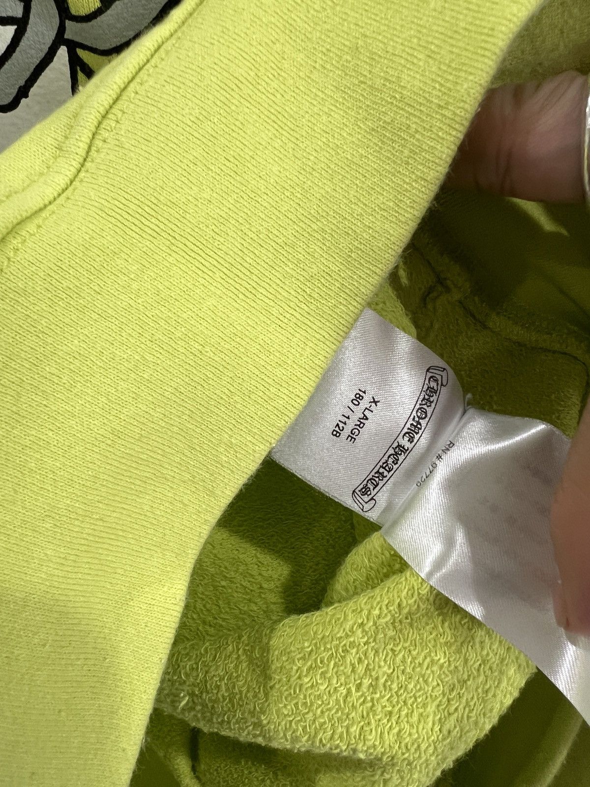 Chrome Hearts CHROME HEARTS MATTY BOY SWET CREW TOPS YELLOW Size US XL / EU 56 / 4 - 11 Thumbnail