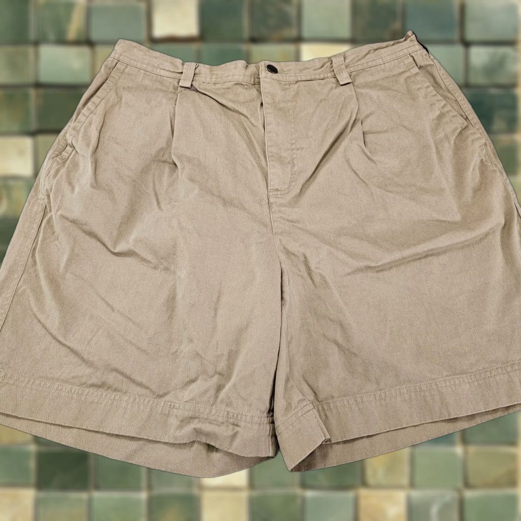 Reyn Spooner Reyn Spooner Mens Shorts Chino 38 Khaki Brown Cotton Button Pocket Belt Loops Regular Vintage? No Size US 38 / EU 54 - 1 Thumbnail