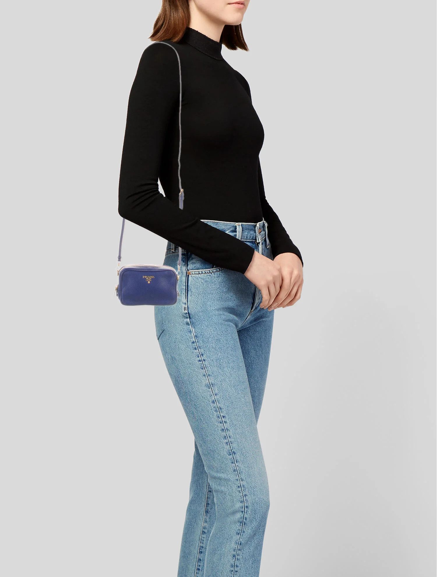 Prada o1la1rc1a0724 Size: OS / Shoulder Bag in Blue Size ONE SIZE - 5 Thumbnail