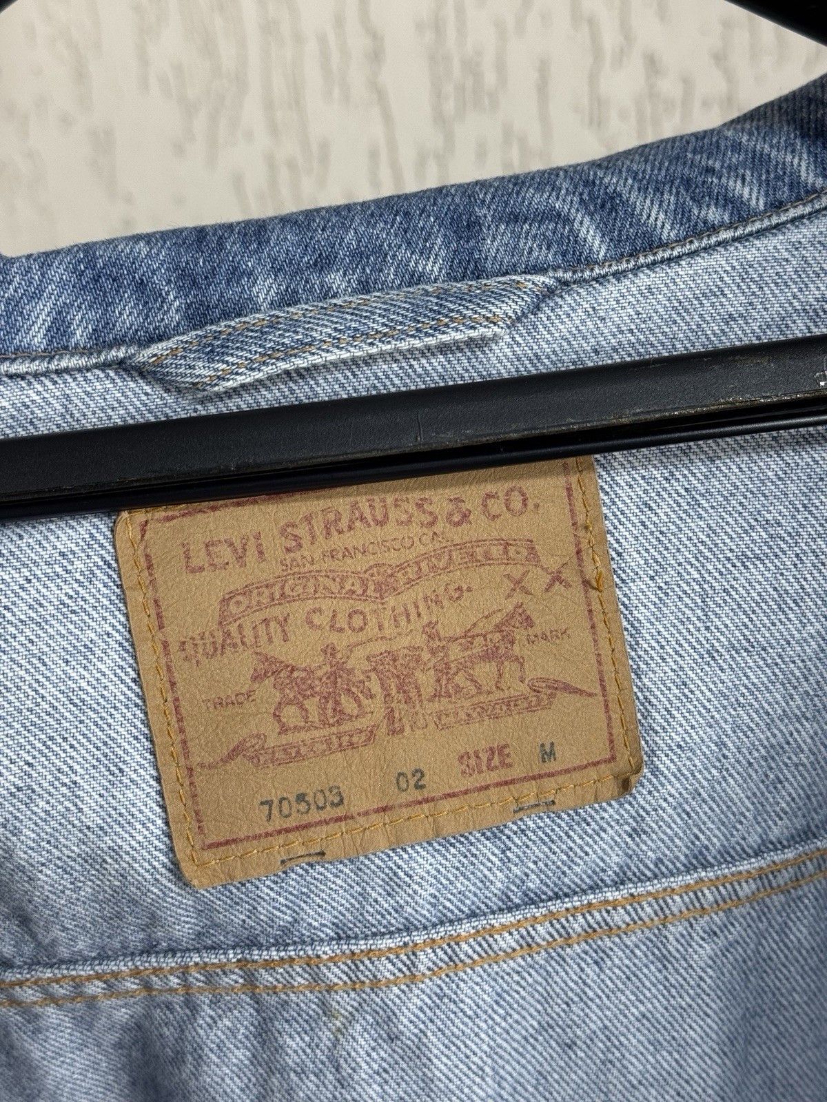 Levi's Vintage Levi’s 70503 02 Blue Trucker Denim Jacket Men's Size US M / EU 48-50 / 2 - 5 Thumbnail