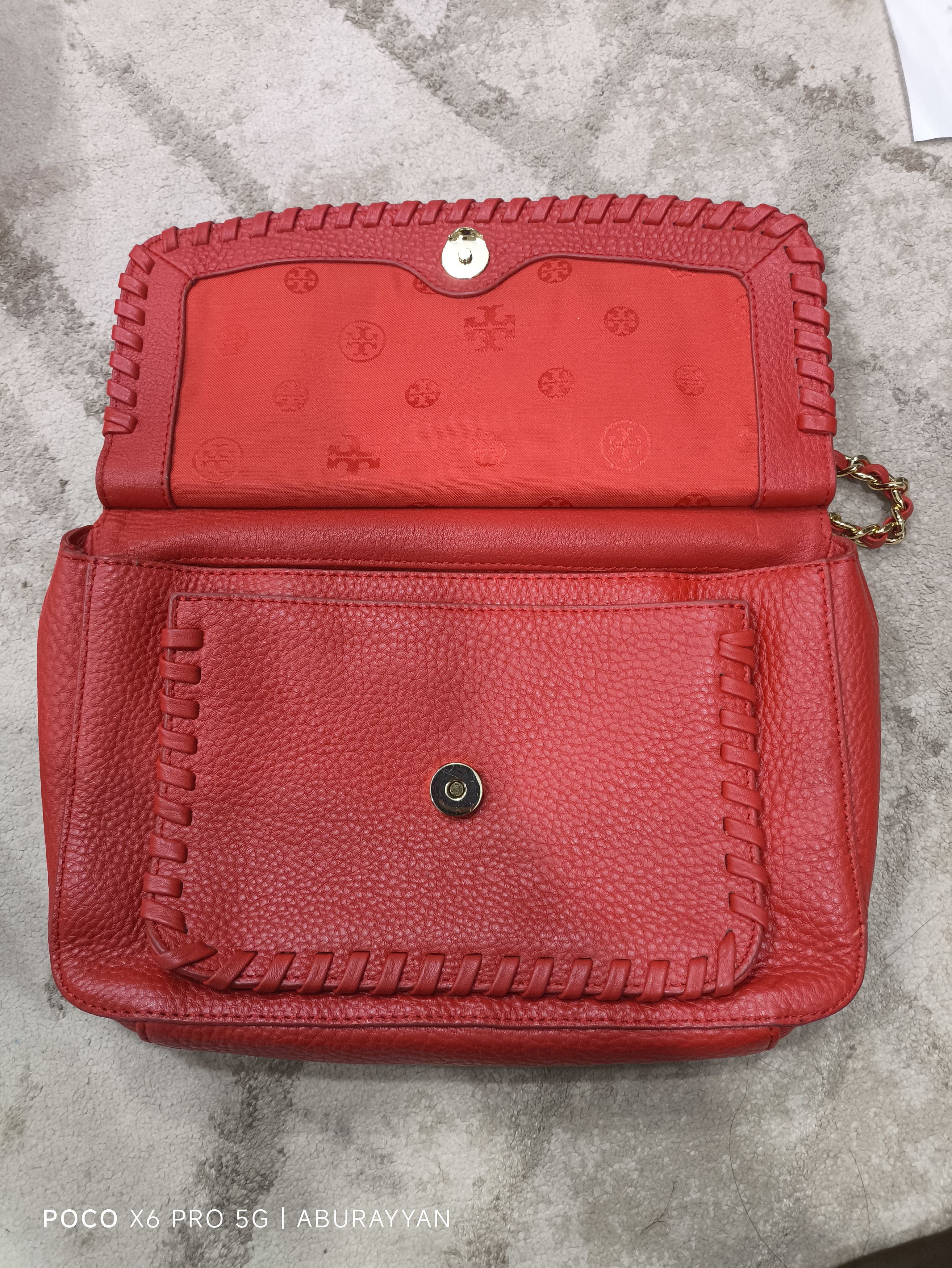 Tory Burch TORY BURCH Marion Small Shoulder Bag POPPY RED Size ONE SIZE - 6 Thumbnail