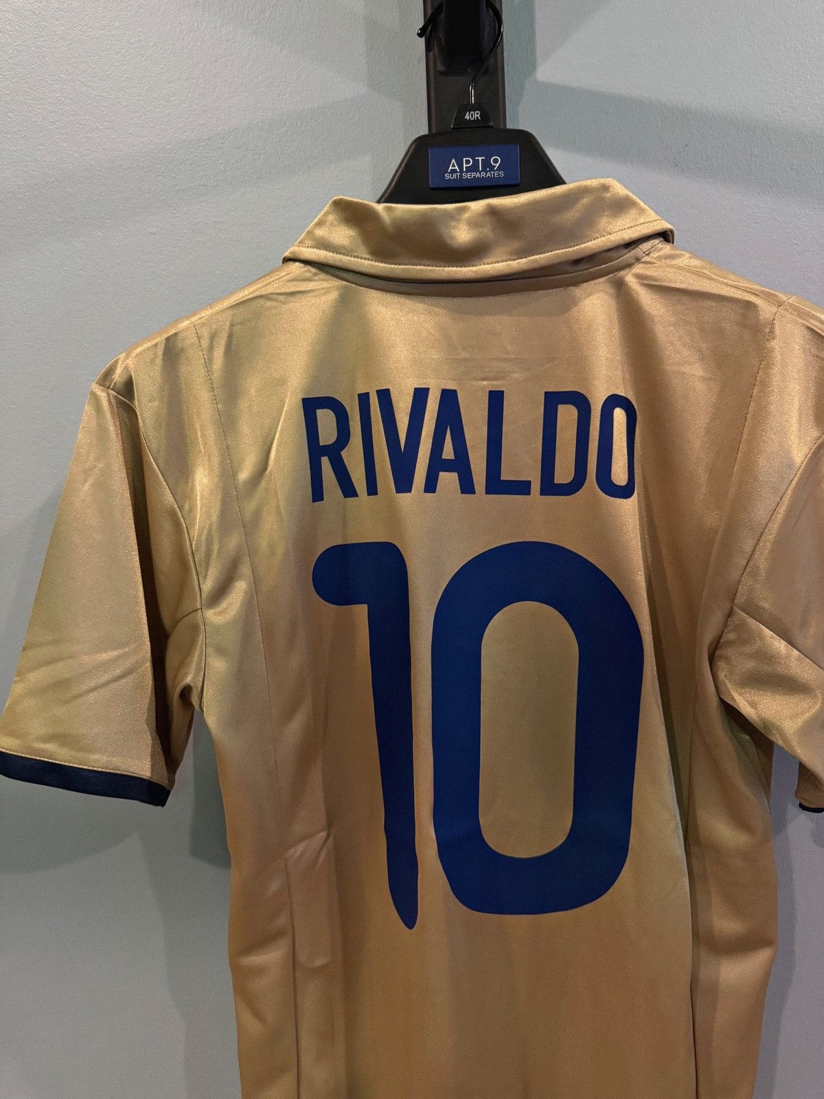 Nike Barcelona Rivaldo Jersey Size US M / EU 48-50 / 2 - 2 Thumbnail