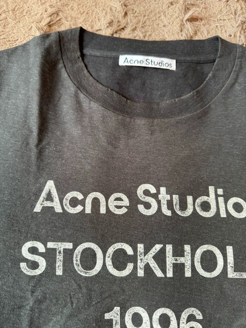Acne Studios acne studios 1996 black short-sleeved shirt Size US L / EU 52-54 / 3 - 2 Thumbnail