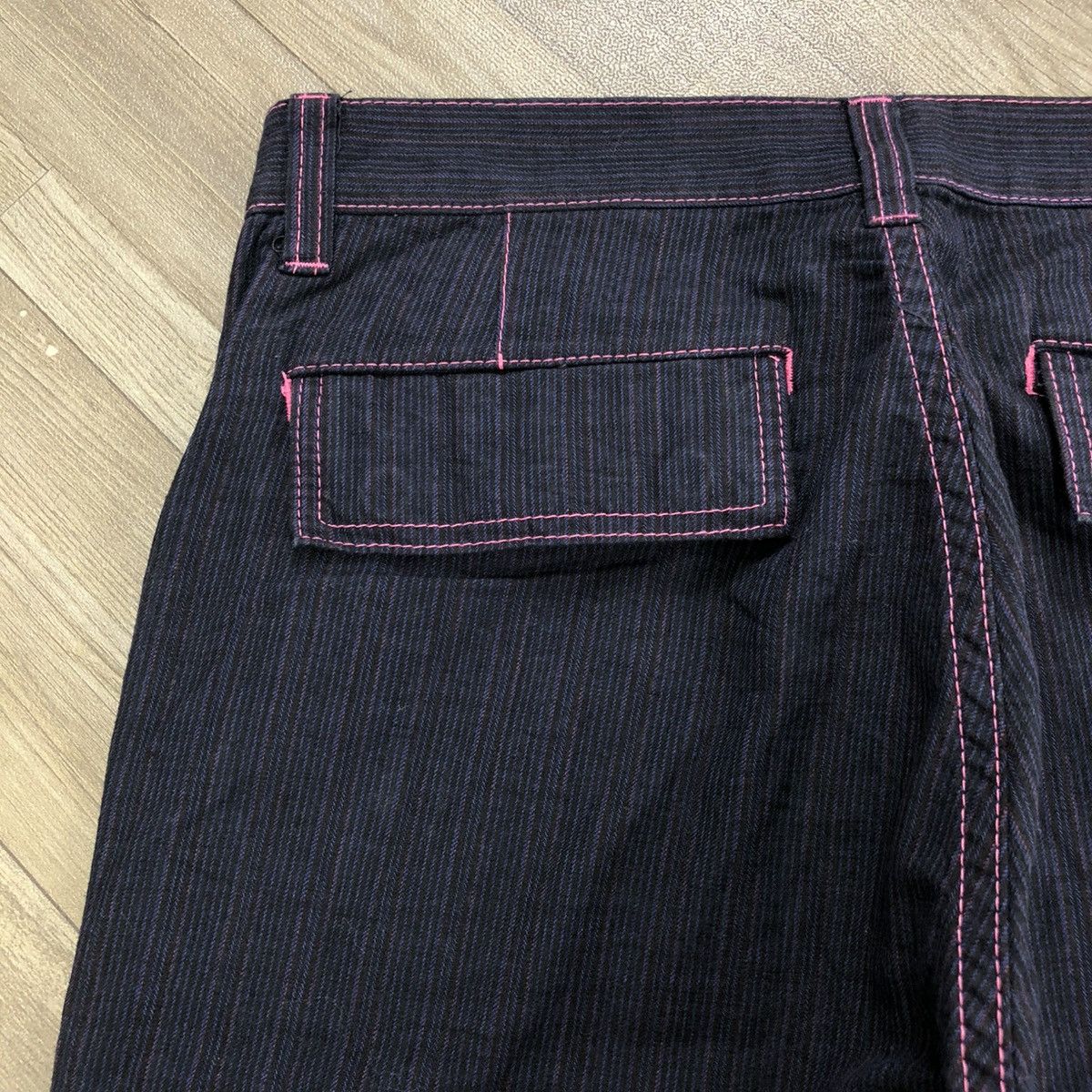 Comme des Garcons × Comme des Garcons Homme × Comme des Garcons SHIRT 🇯🇵 Comme Des Garcons Homme CDG Striped Pants Size US 31 - 17 Thumbnail