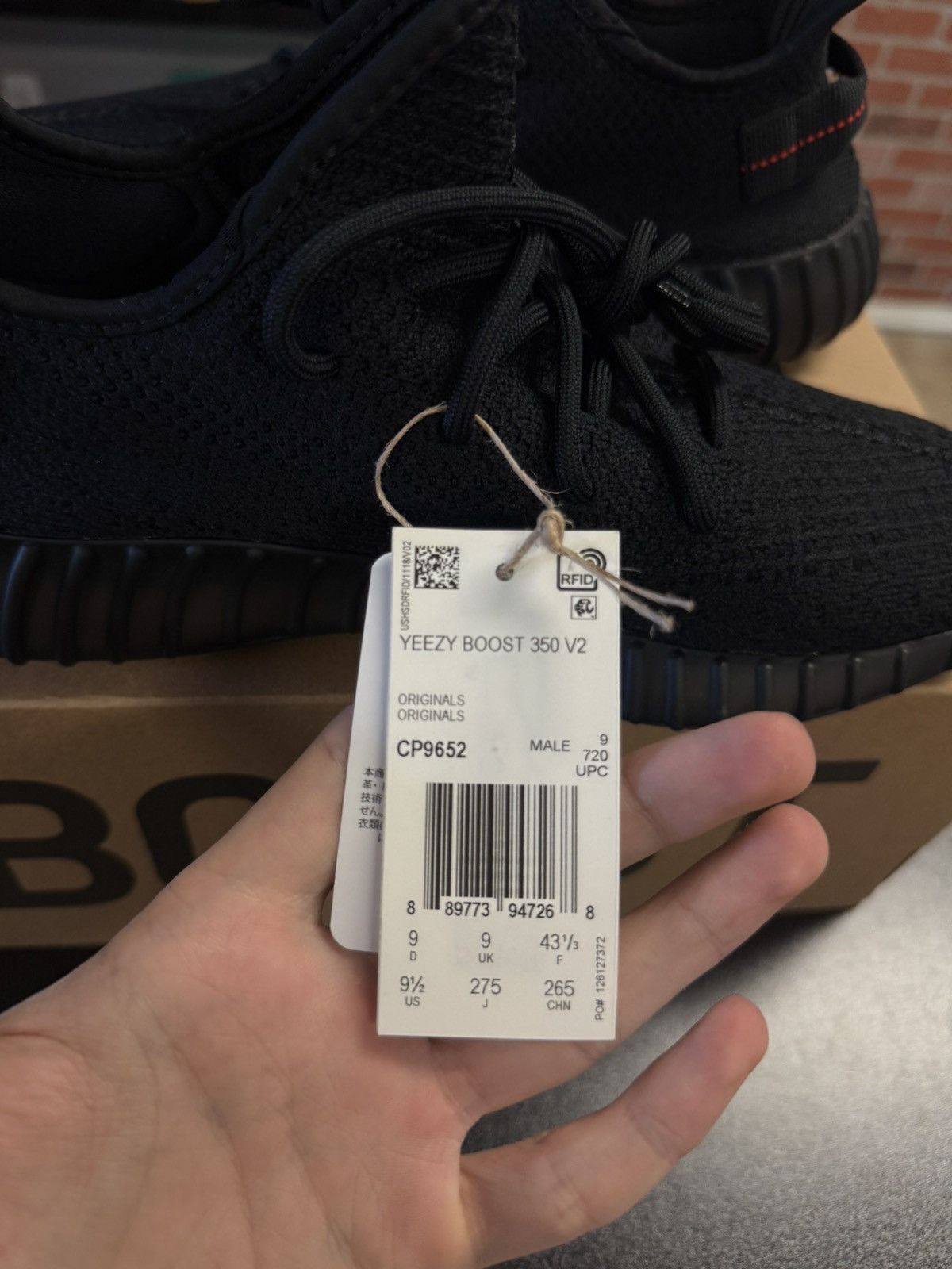 Adidas × Yeezy Yeezy 350 Bread Size 9.5 Brand New (CP9652) Size US 9.5 / EU 42-43 - 11 Thumbnail