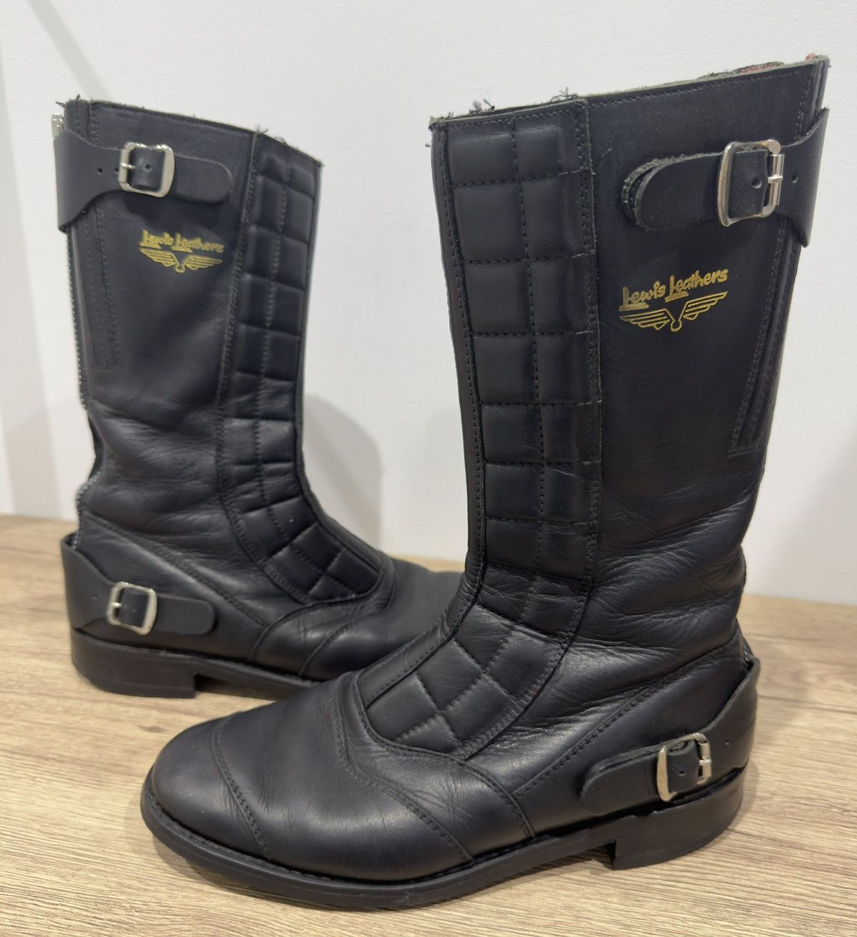Lewis Leathers Lewis Leathers Road Racer Boots No.177 Talla 41 Hombre Size US 8 / EU 41 - 6 Thumbnail