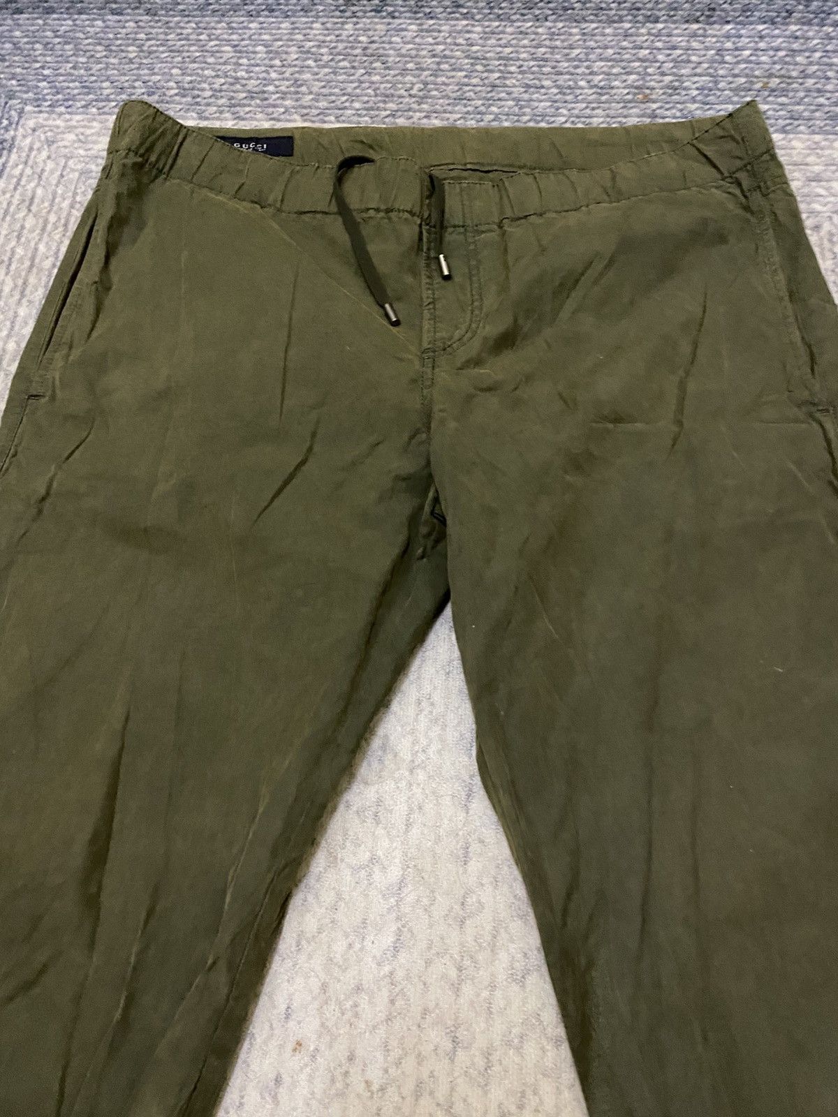 Gucci Gucci Classic Logo Loose Pant Zipper Ankle Size US 38 / EU 54 - 6 Thumbnail