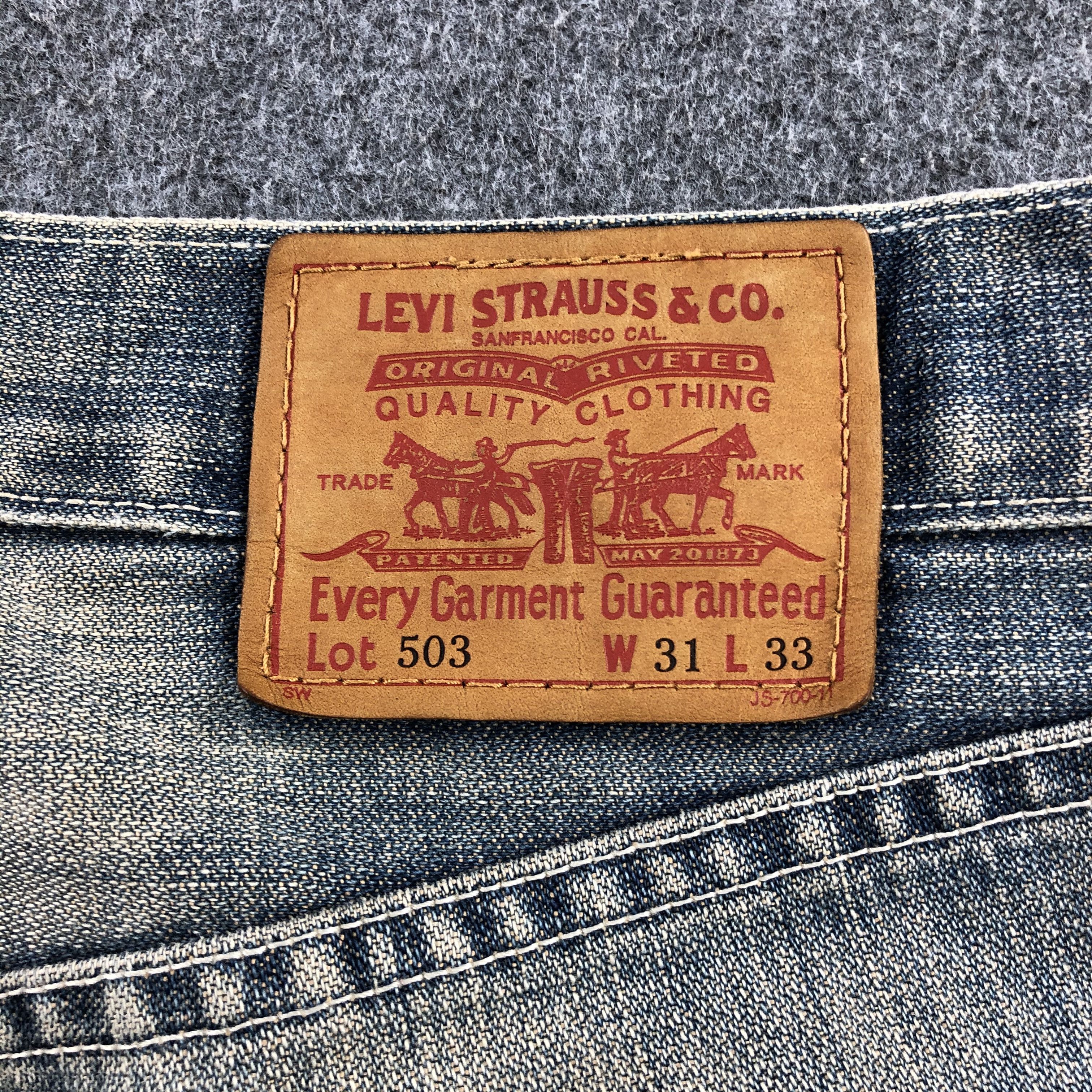Levi's Vintage 90s Levis 503 Jeans-J1910 Size US 31 - 5 Thumbnail
