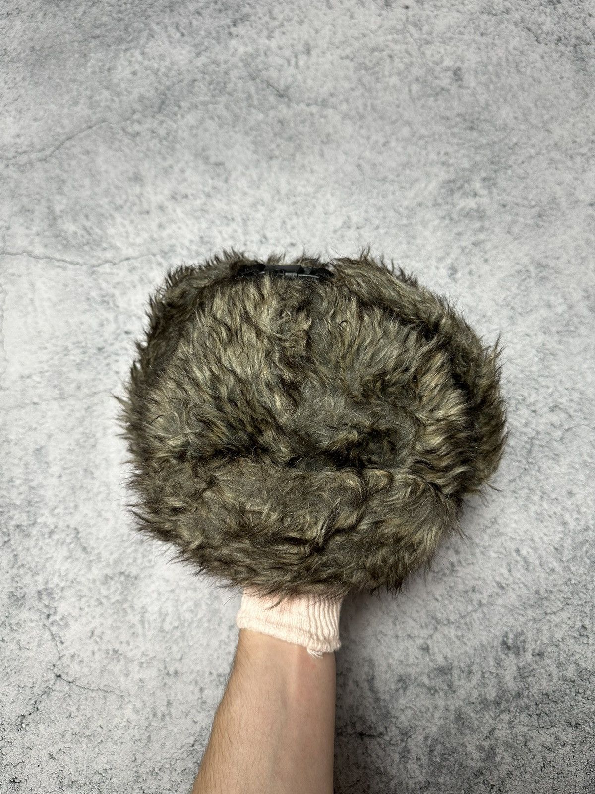 Hysteric Glamour Vintage Y2K Fuzzy Ushanka Beanie Hat Mohair Faux Fur Size ONE SIZE - 8 Thumbnail
