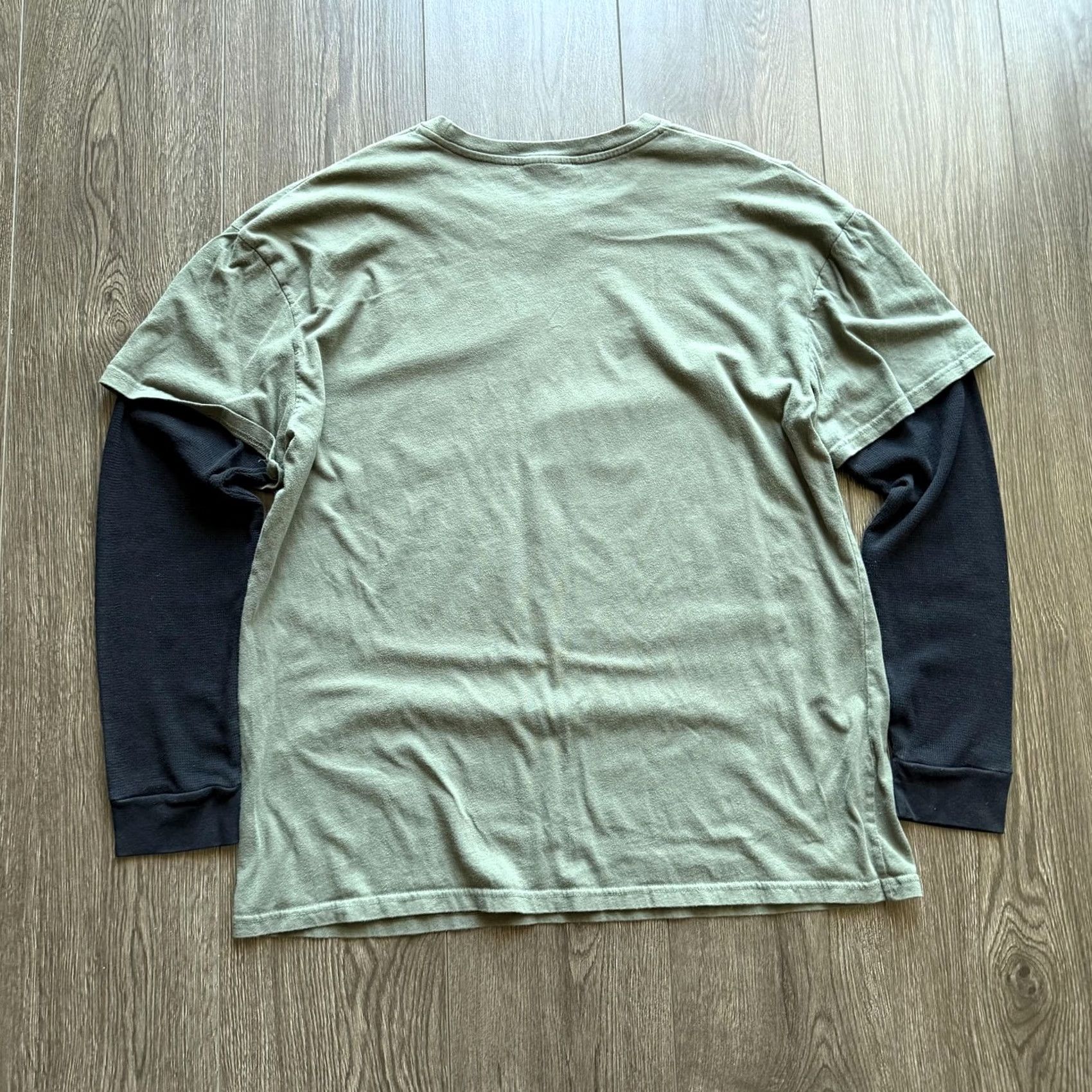 Vintage Y2K Joker Long Sleeve Shirt Mens Large Green Batman Why So Serious Tee Graphic Size US L / EU 52-54 / 3 - 6 Thumbnail