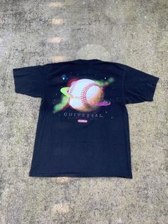 Vintage 1996 Big Ball Sports Baseball Is Life MLB Graphic T-Shirt Size  Large USA