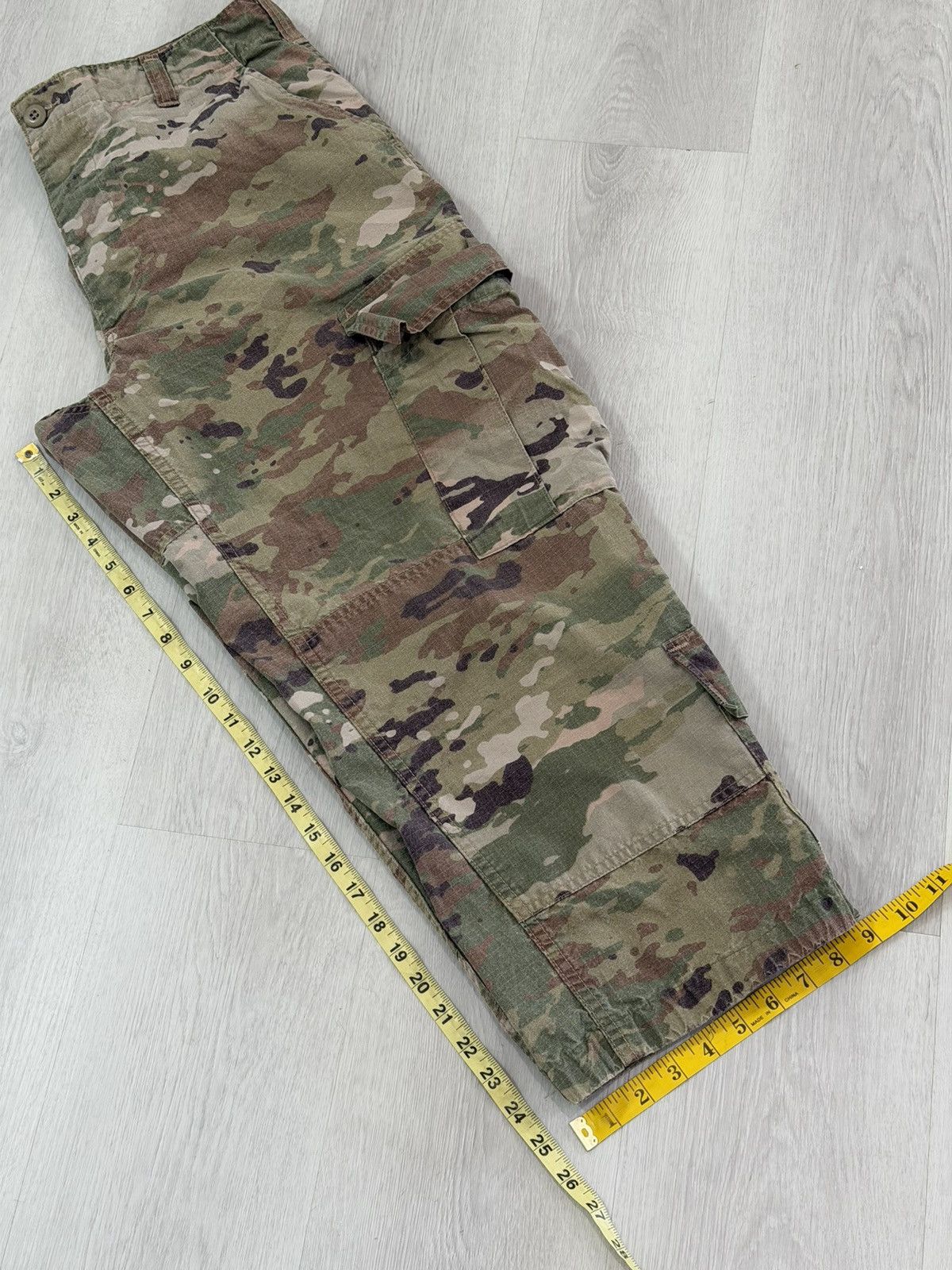 Vintage Insect Shield US Army Combat Pants Medium-Short Camo Utility Size US 34 / EU 50 - 8 Thumbnail