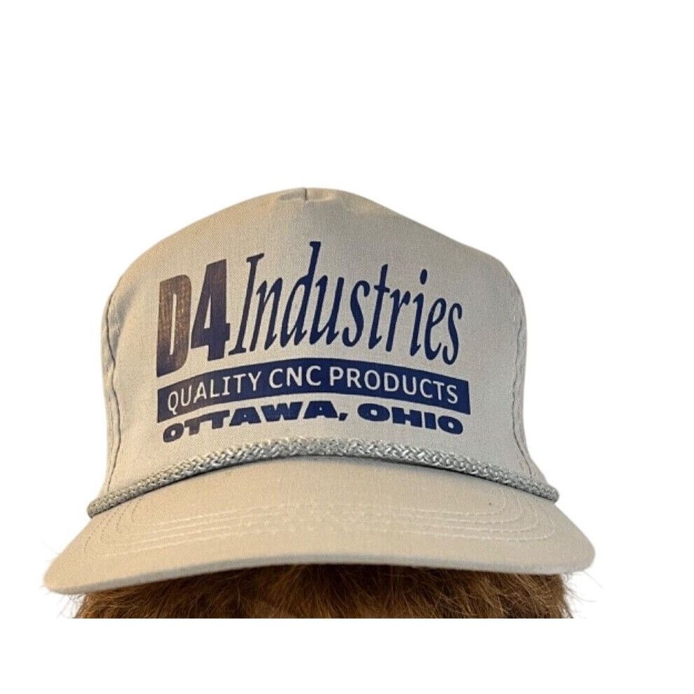 Vintage Vintage Enza Baseball Cap Rope Snapback D4 Industries Size ONE SIZE - 1 Thumbnail