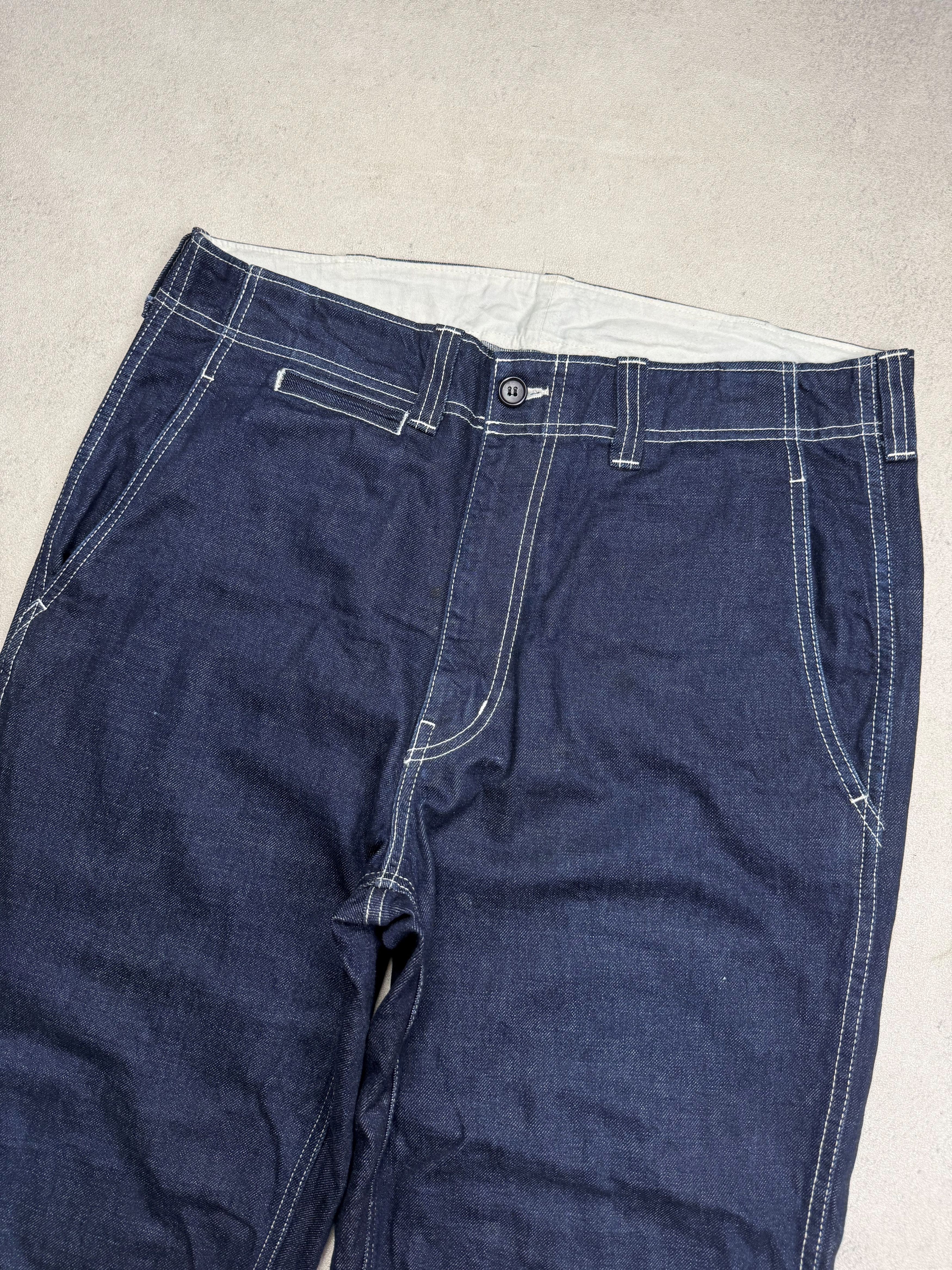 Comme des Garcons AD2010 Comme Des Garcons Homme Denim Pants Size US 34 / EU 50 - 3 Thumbnail