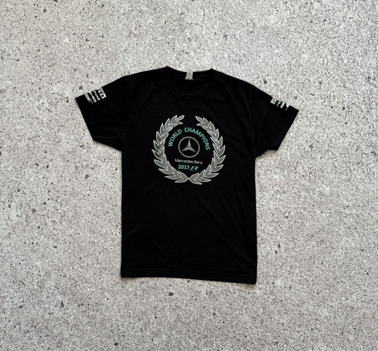 Formula 1 × Mercedes-Benz World Champions Mercedes Benz 2017 Formula 1 Hamilton Tee Size US M / EU 48-50 / 2 - 3 Thumbnail