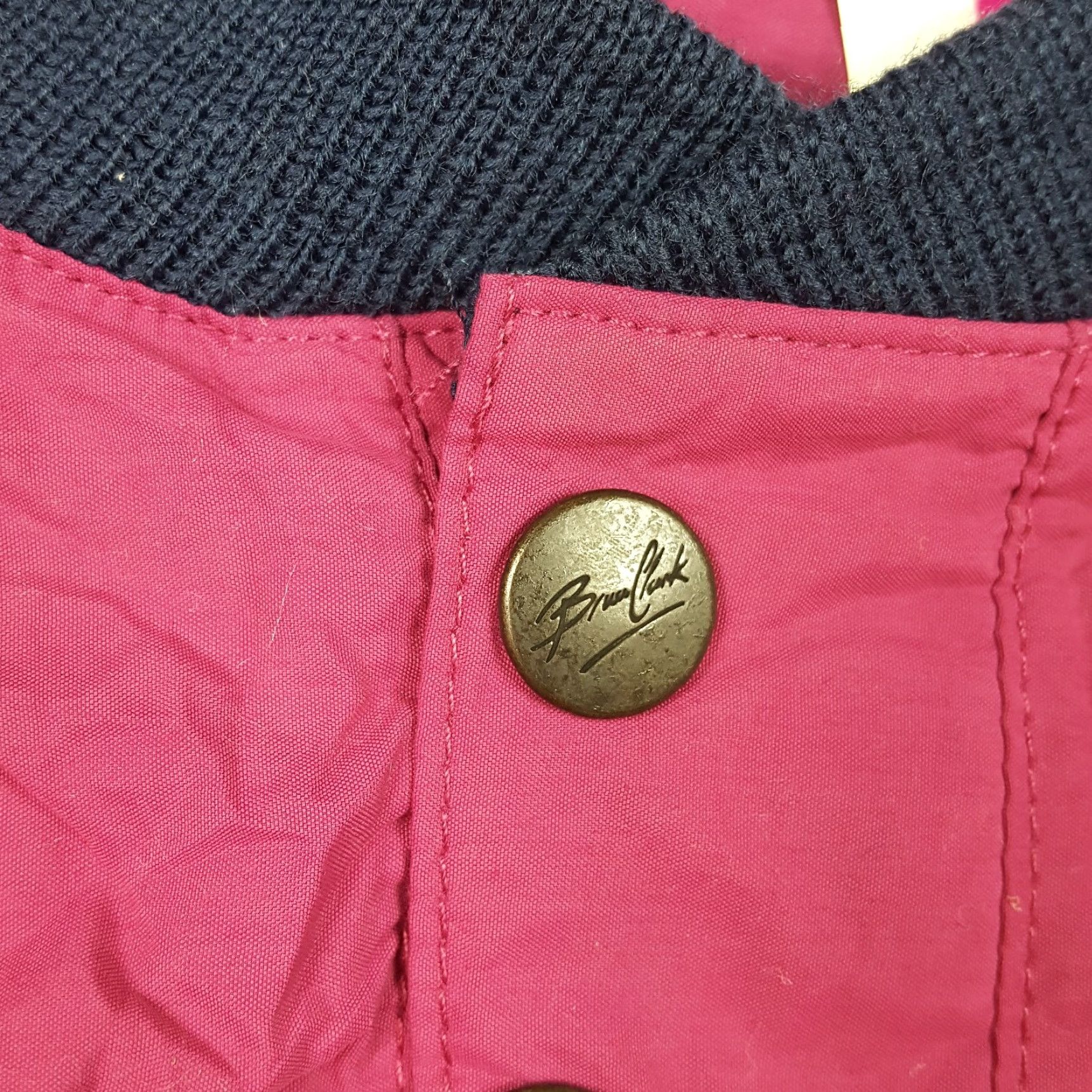 Pinko VINTAGE Bruce Clark Pink Pullover Jacket Women’s Size M 90s Golf Preppy Snap Jacket Regular Mens? Size M / US 6-8 / IT 42-44 - 6 Thumbnail